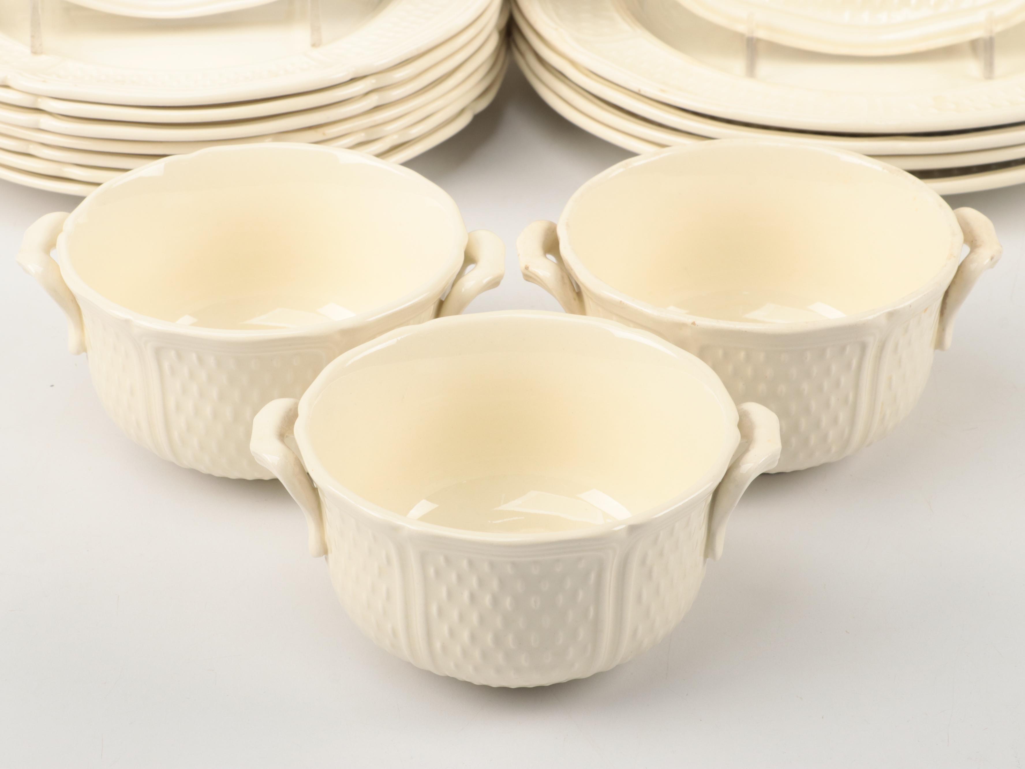 Faiencerie de Gien "Pont Aux Choux" Dinnerware and Serving Pieces