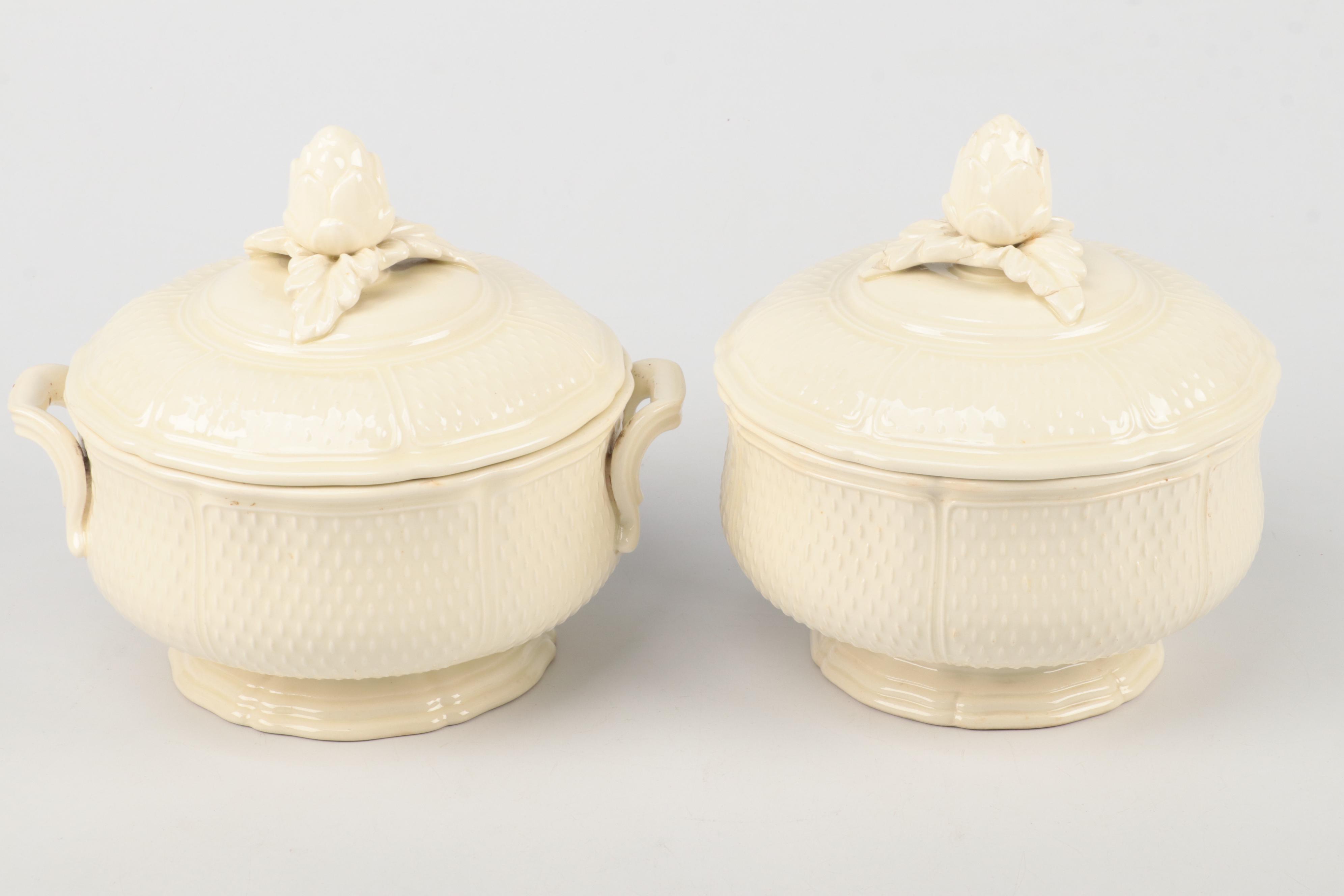 Faiencerie de Gien "Pont Aux Choux" Dinnerware and Serving Pieces