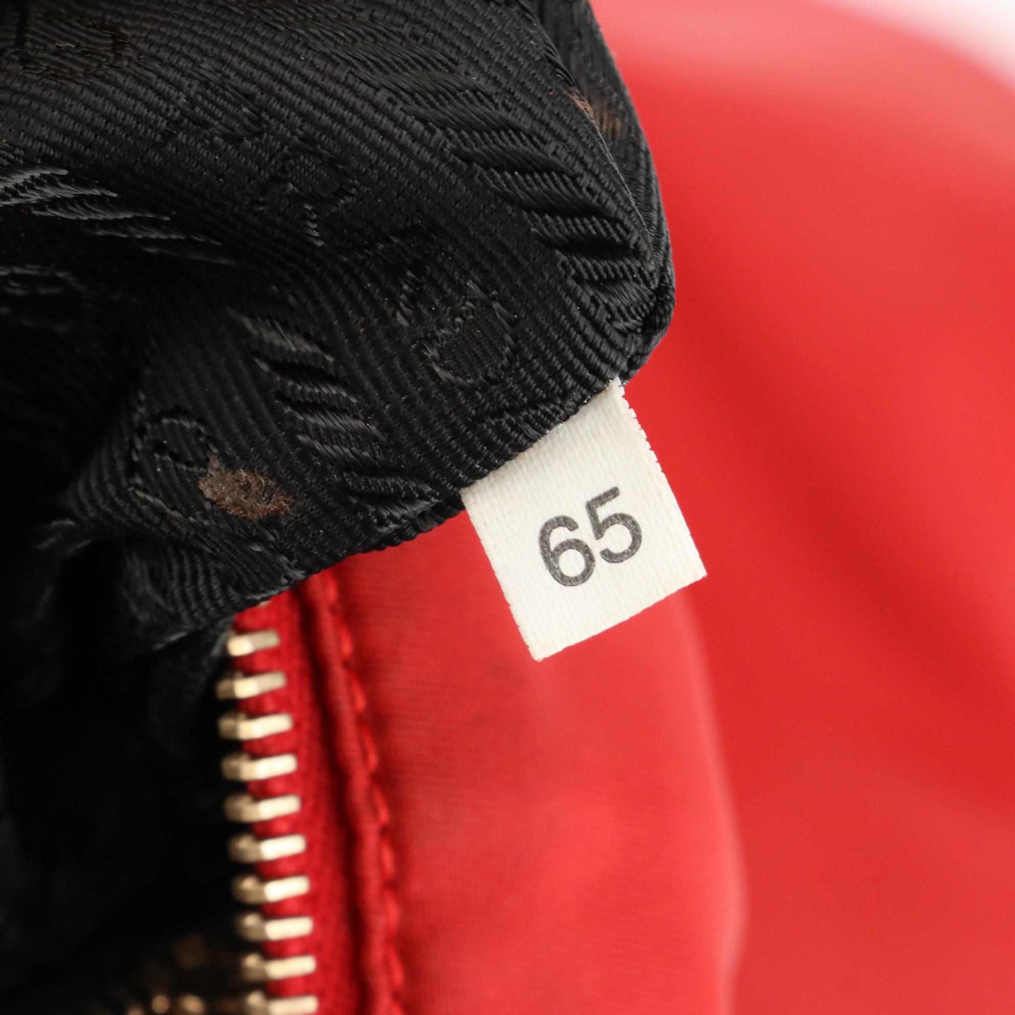 Prada Shoulder Bag in Tessuto Nylon with Leather Strap