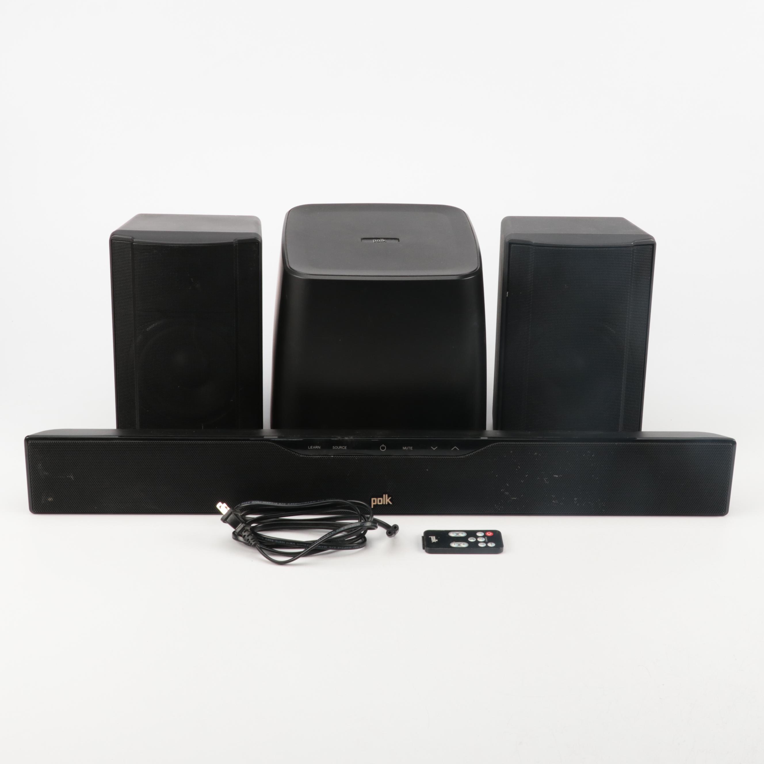 Polk Surroundbar 5000 System With Klipsch Speakers
