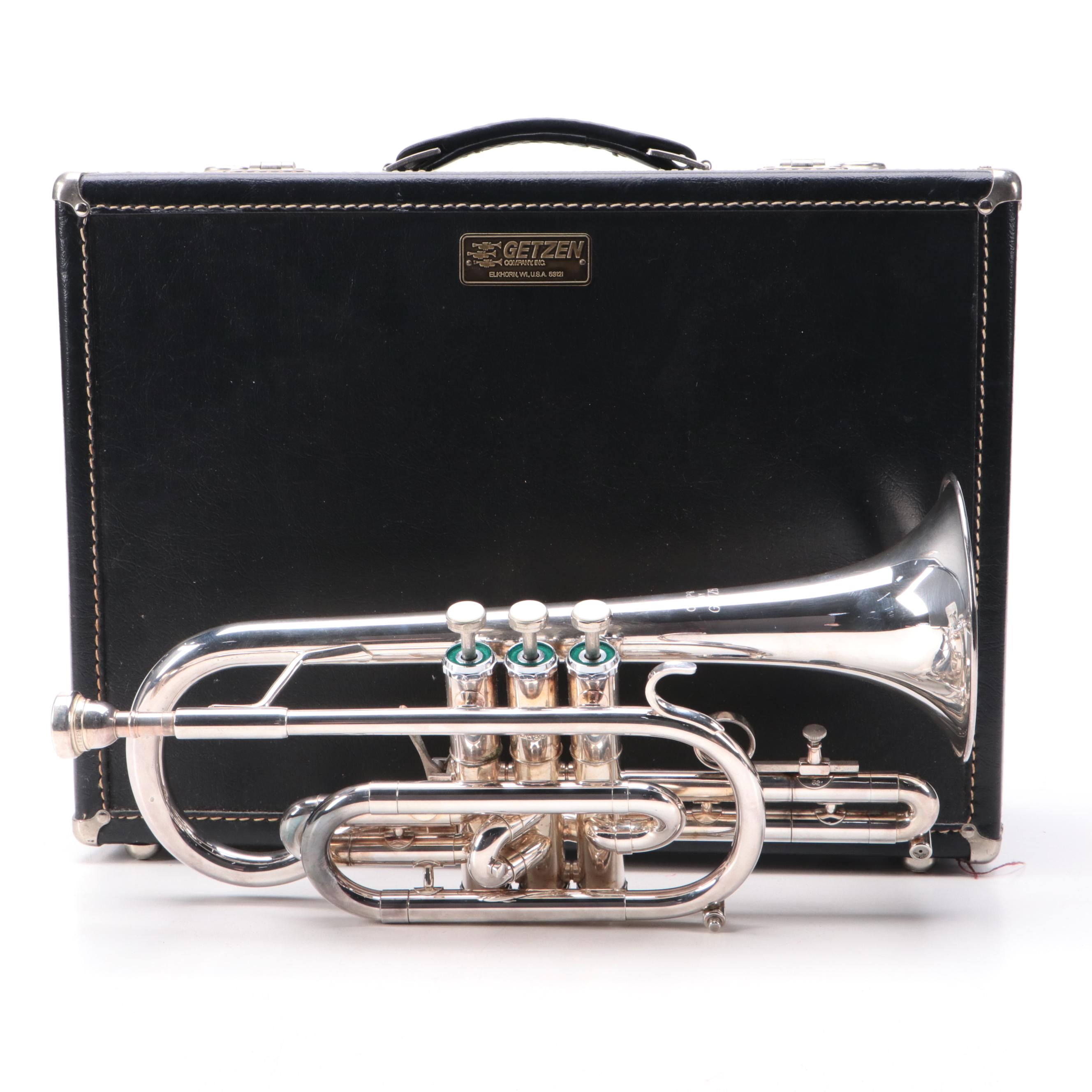 Getzen "Capri" Shepherd's Crook Cornet, Late 20th Century