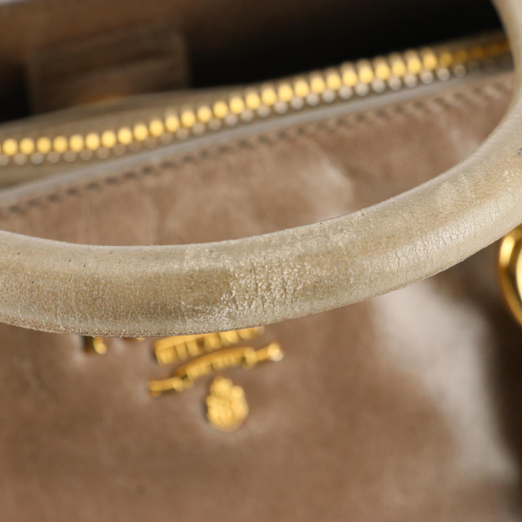 Prada Satchel in Vitello Shine Leather