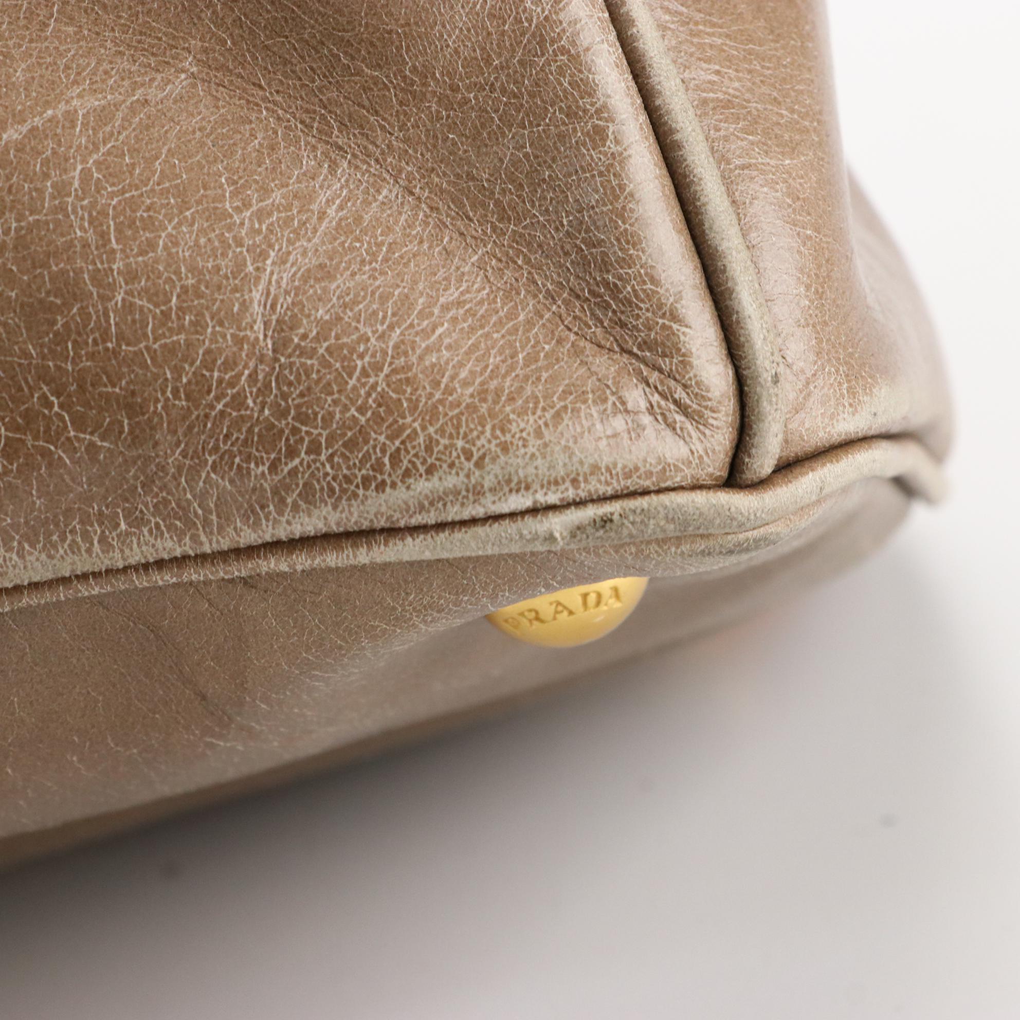 Prada Satchel in Vitello Shine Leather