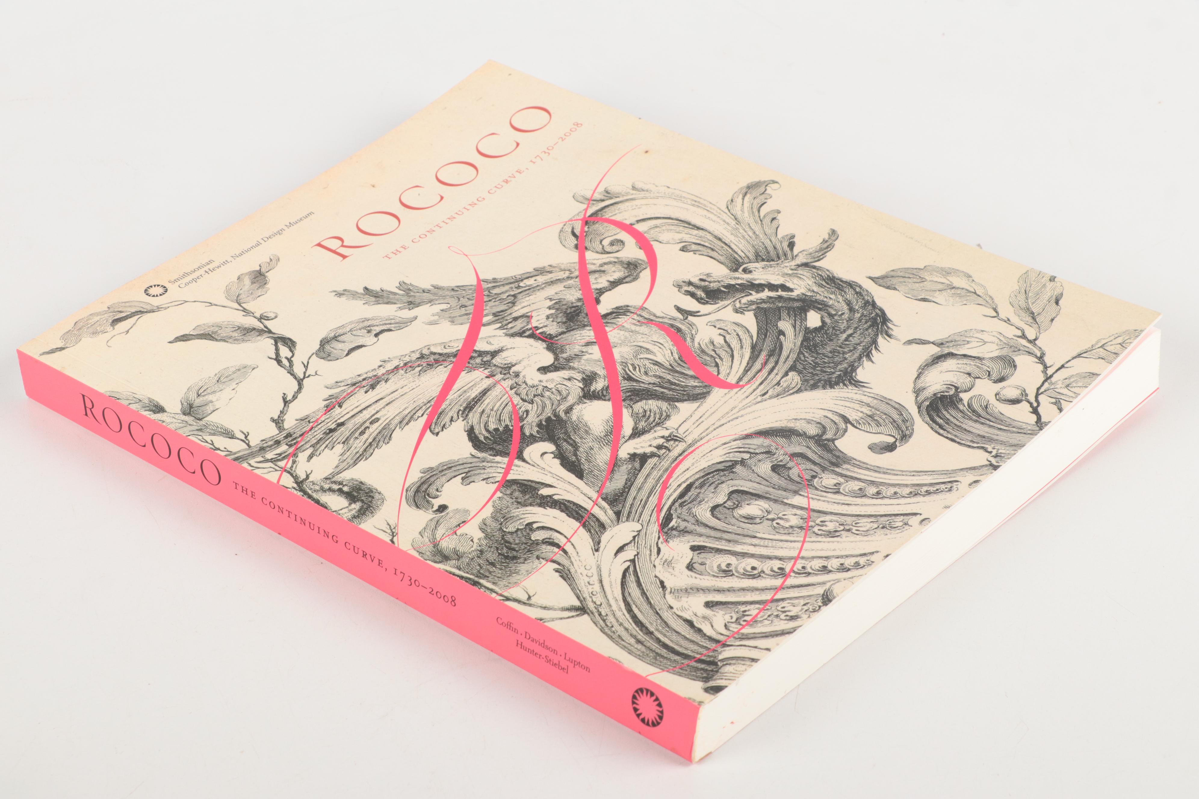 "The Flowering of Art Nouveau" and "Rococo: The Continuing Curve" Art Books