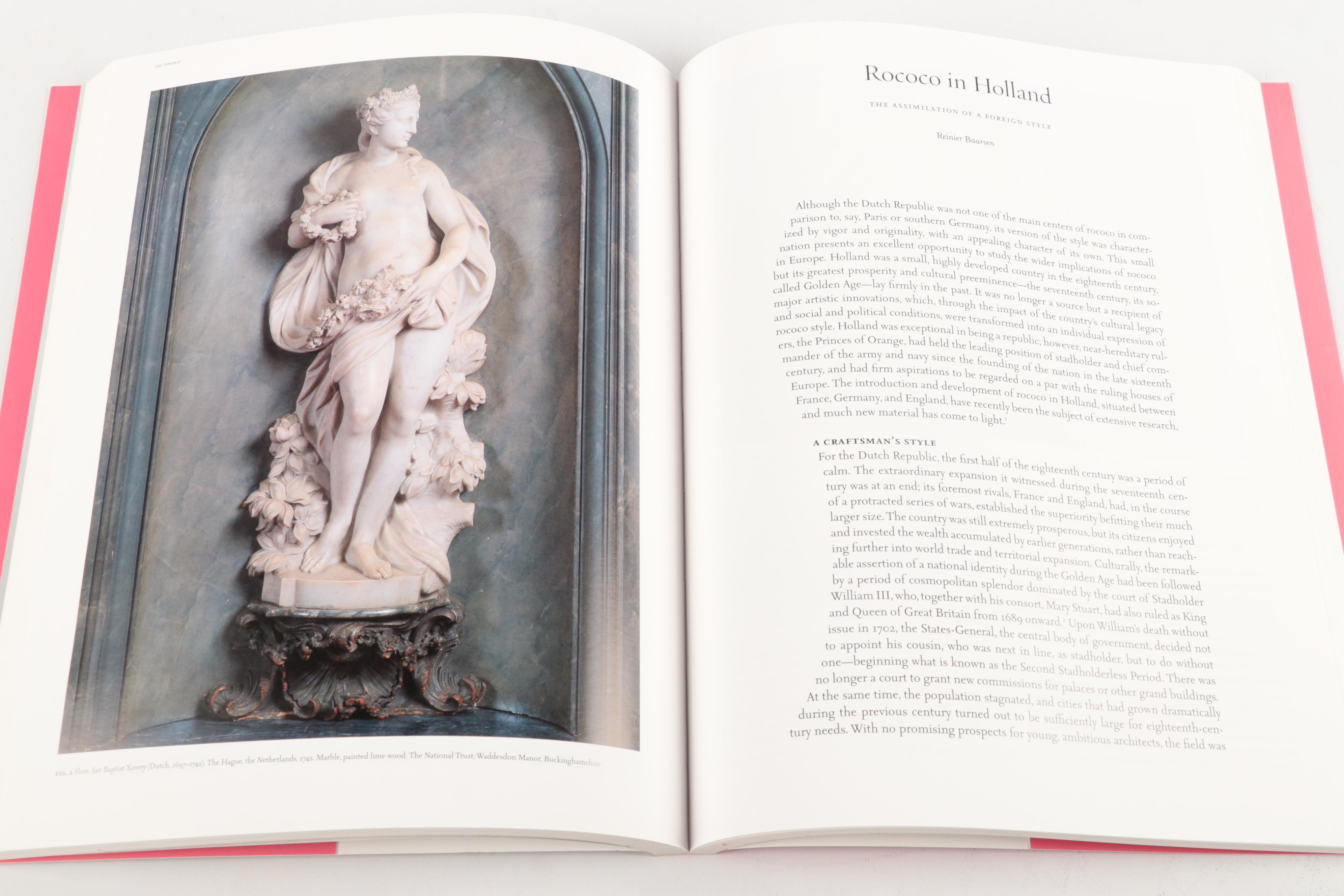 "The Flowering of Art Nouveau" and "Rococo: The Continuing Curve" Art Books