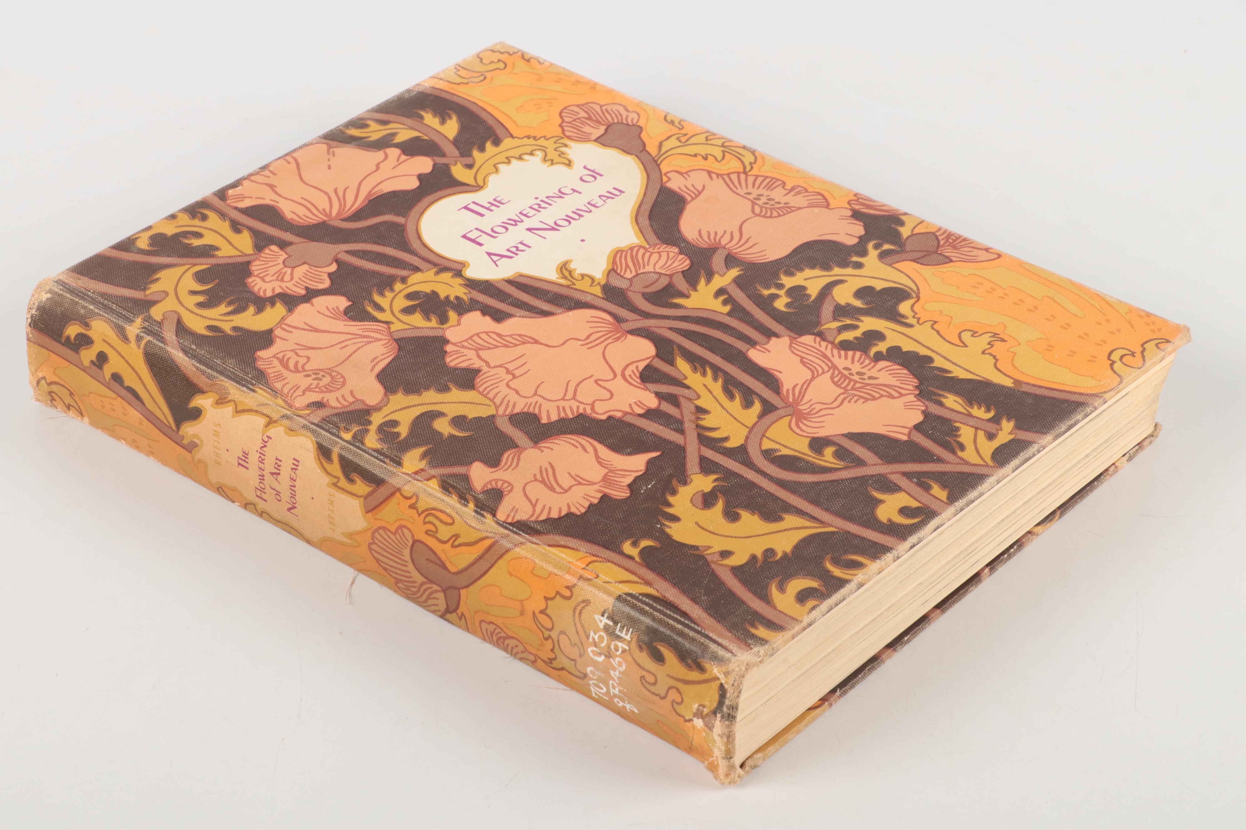 "The Flowering of Art Nouveau" and "Rococo: The Continuing Curve" Art Books