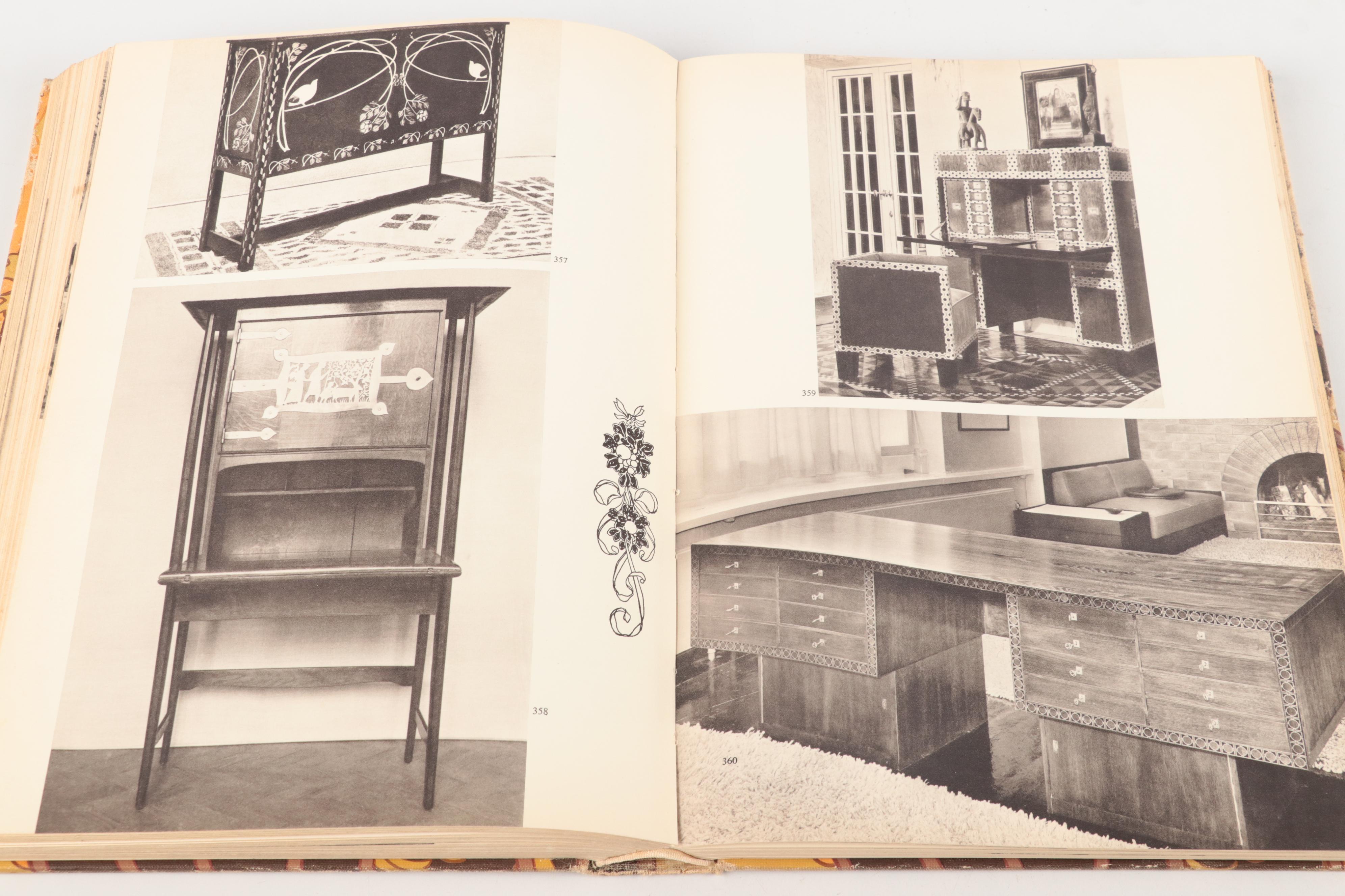 "The Flowering of Art Nouveau" and "Rococo: The Continuing Curve" Art Books