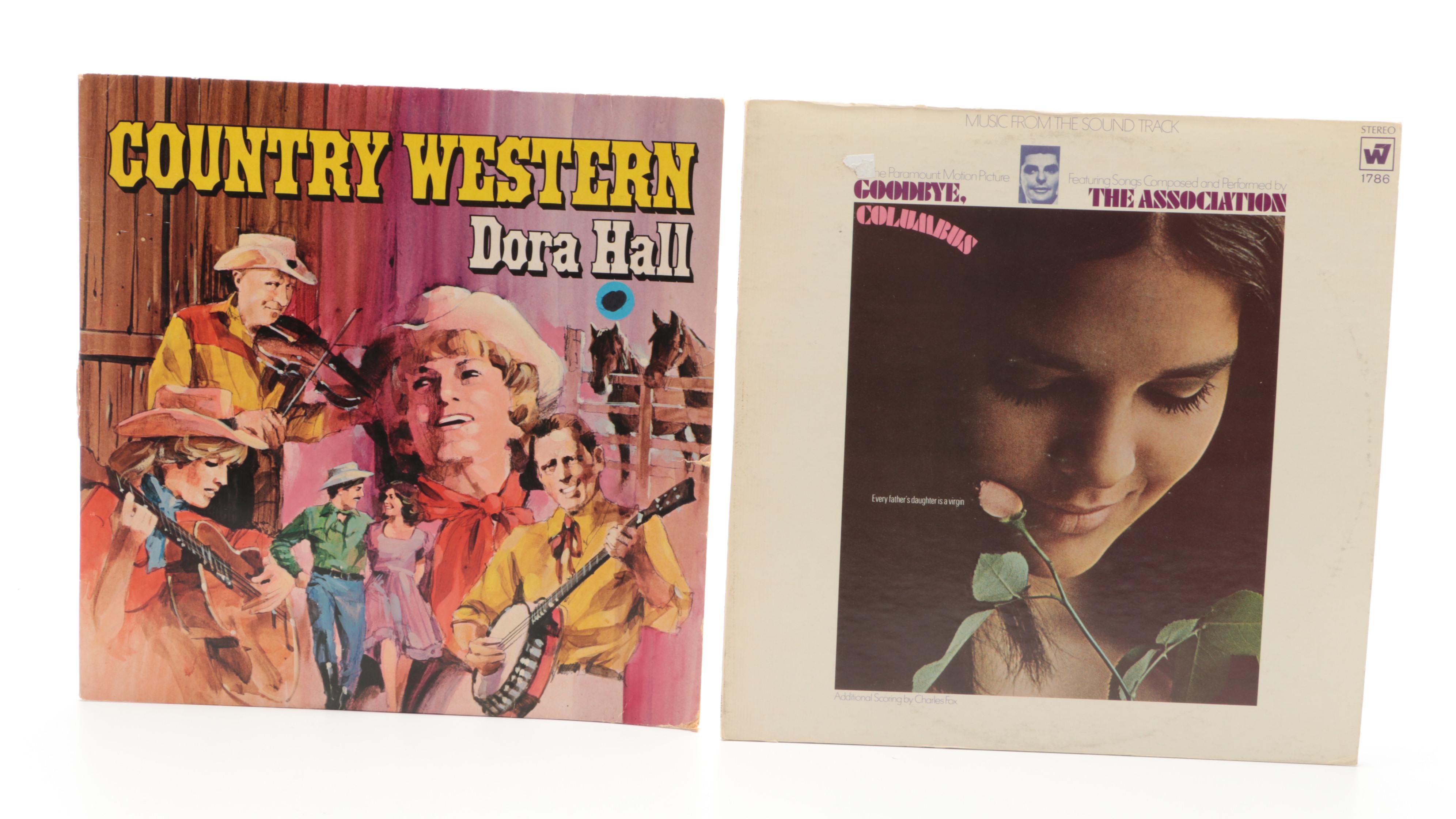 Vinyl Records With Beadwork Wall Decor