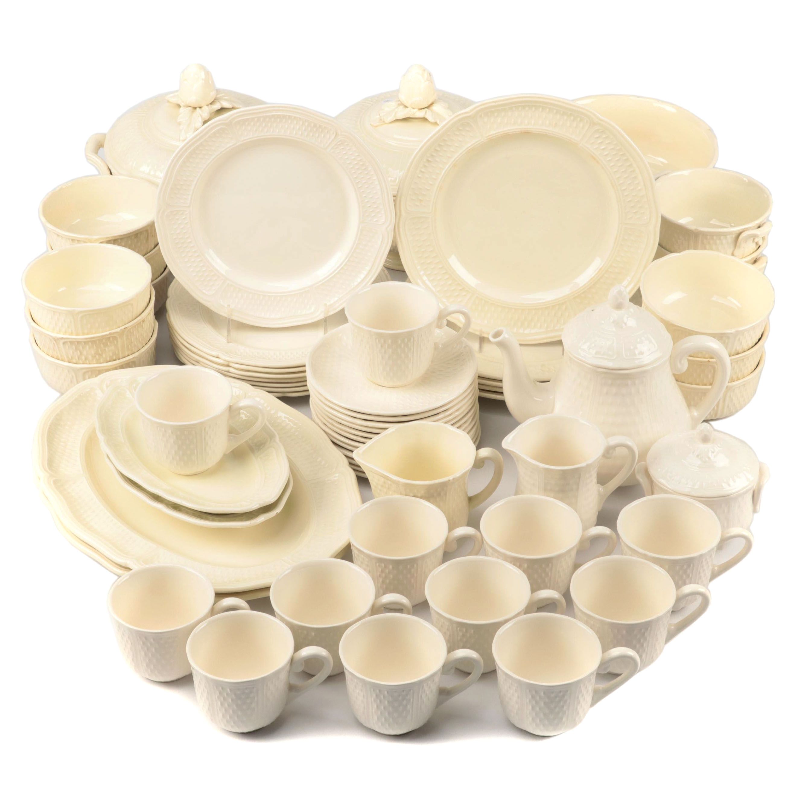 Faiencerie de Gien "Pont Aux Choux" Dinnerware and Serving Pieces