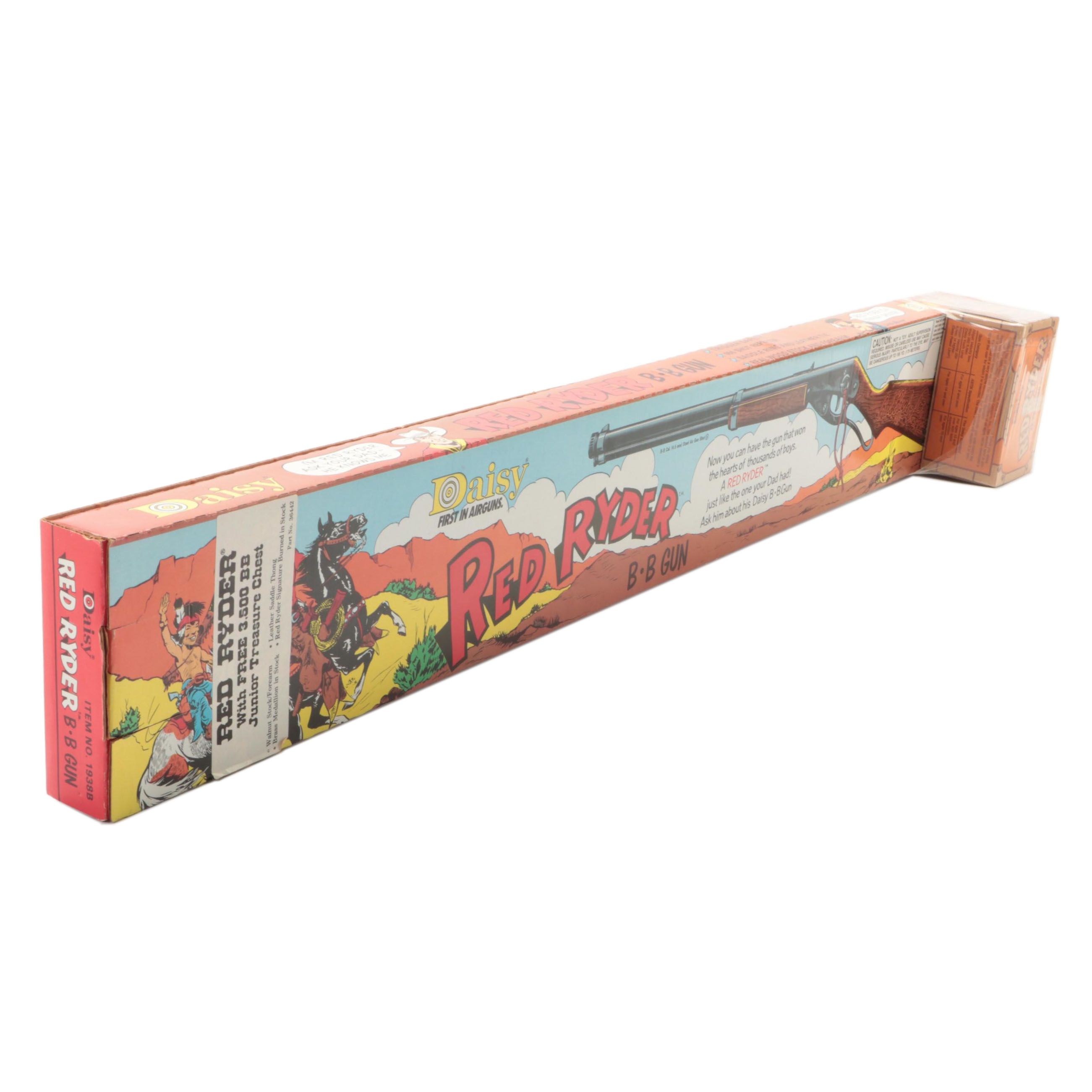 Daisy "Red Ryder" B.B. Gun With Junior Treasure Chest | EBTH