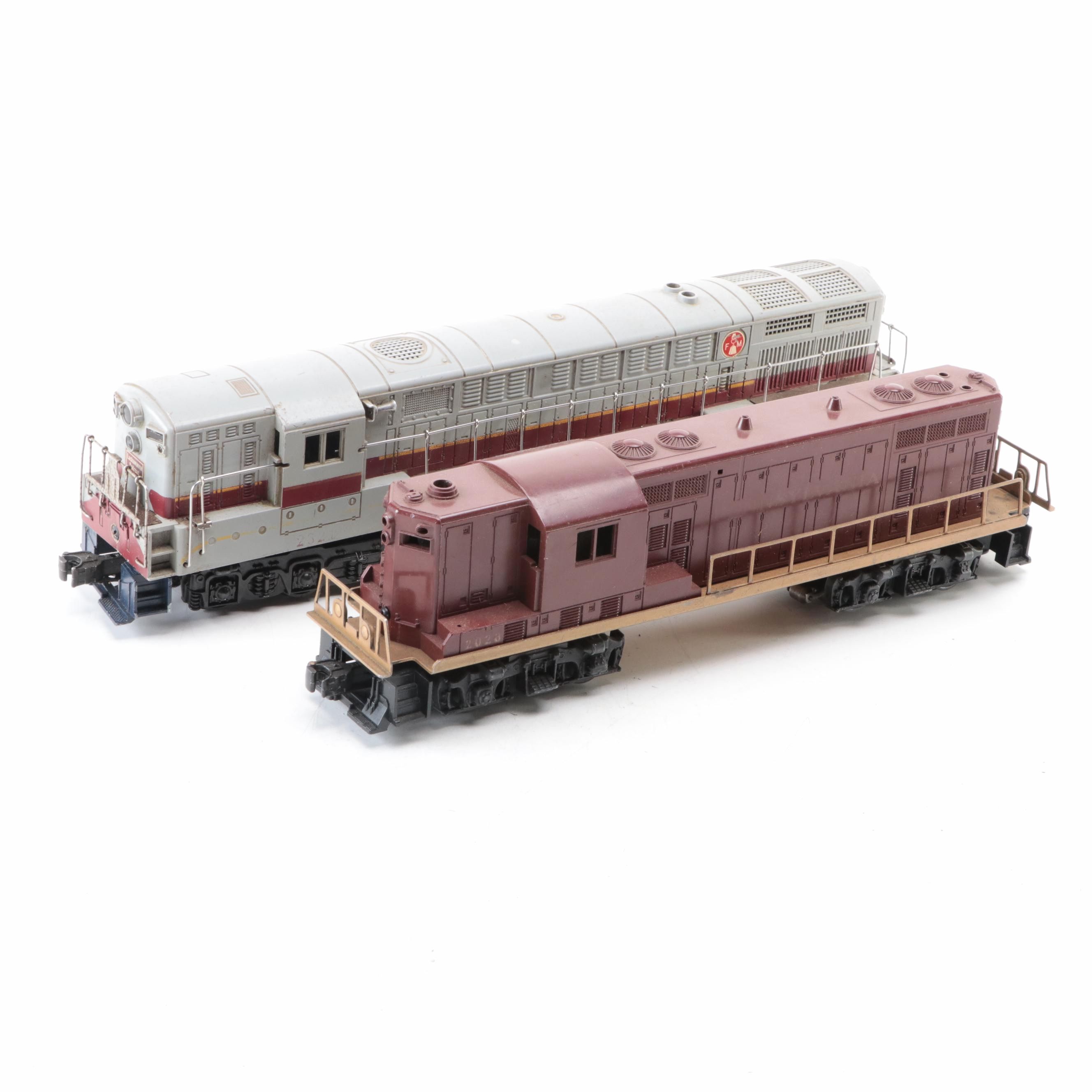 Williams Electric Trains Lackawanna and Lionel Pennsylvania O-Scale Locomotives