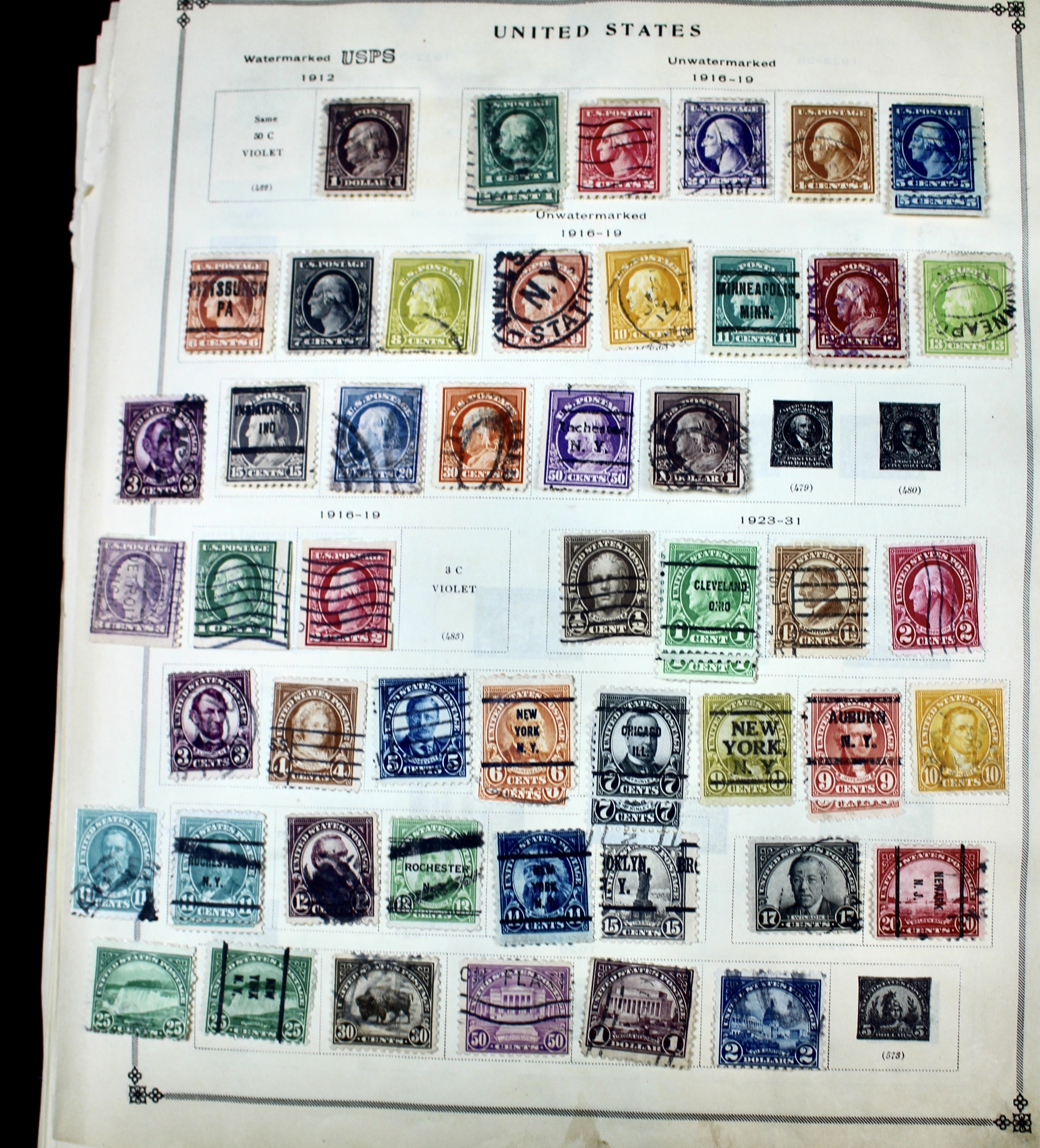 U.S. Postage Stamp Collection