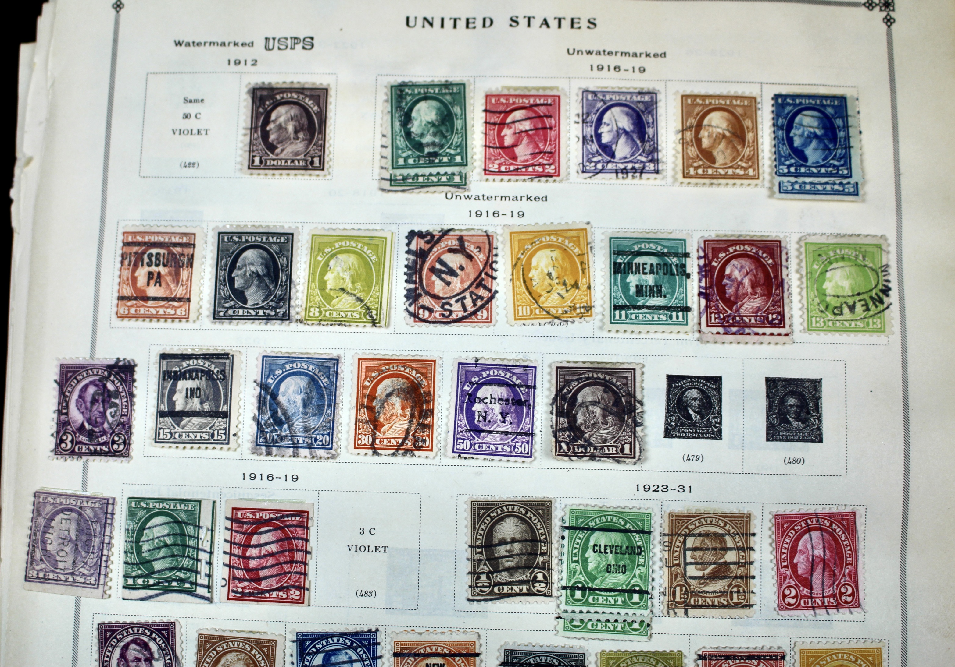 U.S. Postage Stamp Collection