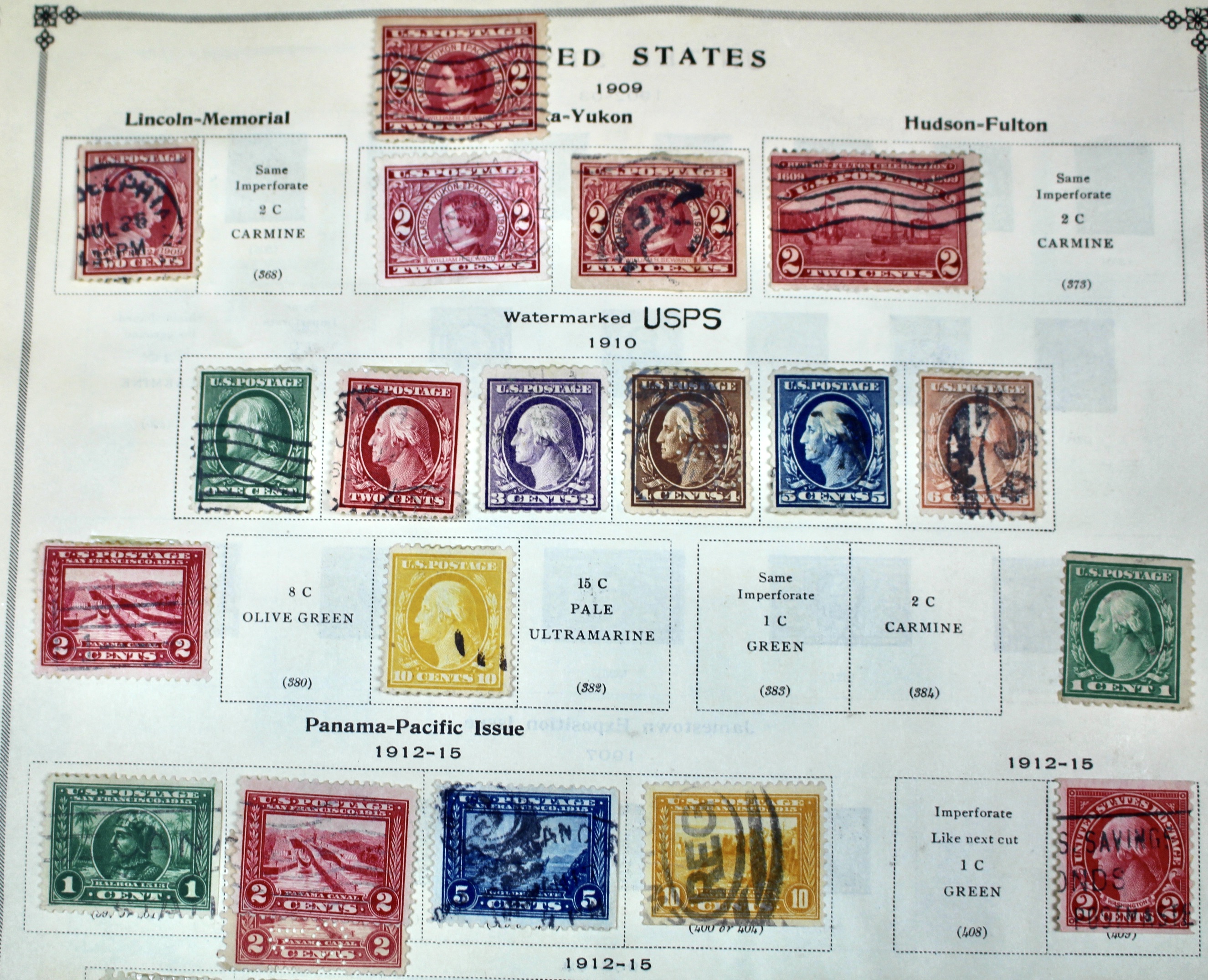 U.S. Postage Stamp Collection