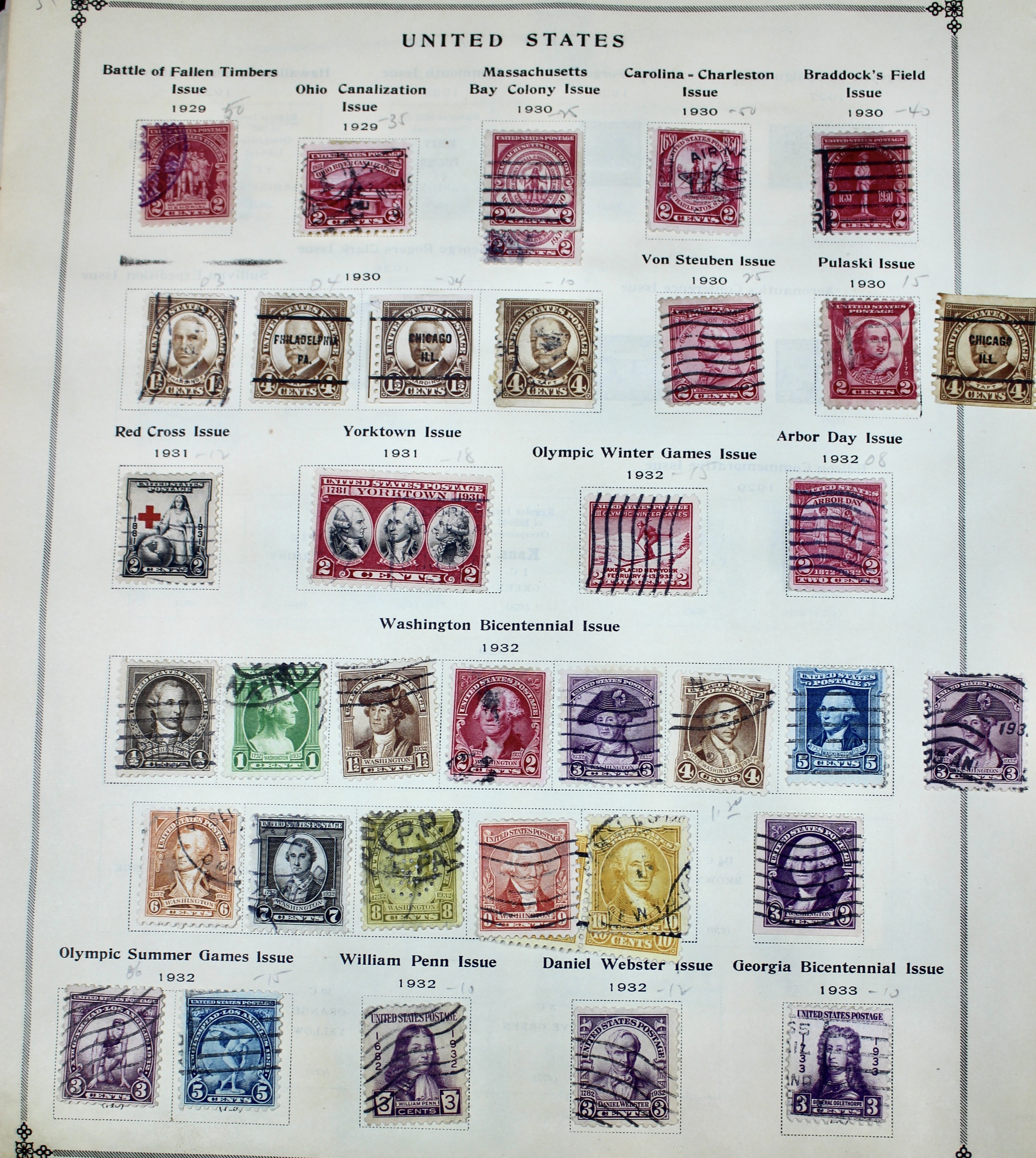 U.S. Postage Stamp Collection