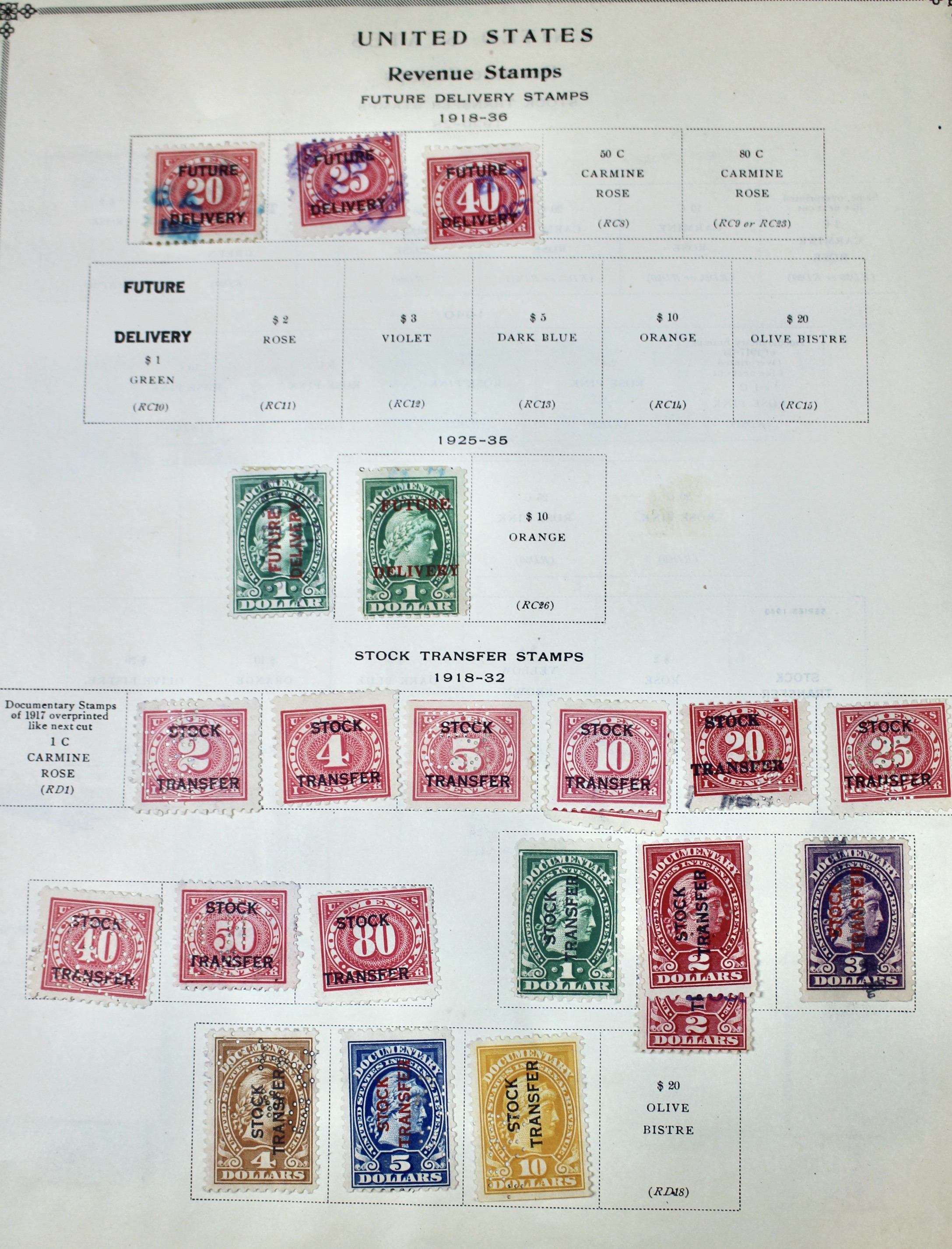 U.S. Postage Stamp Collection