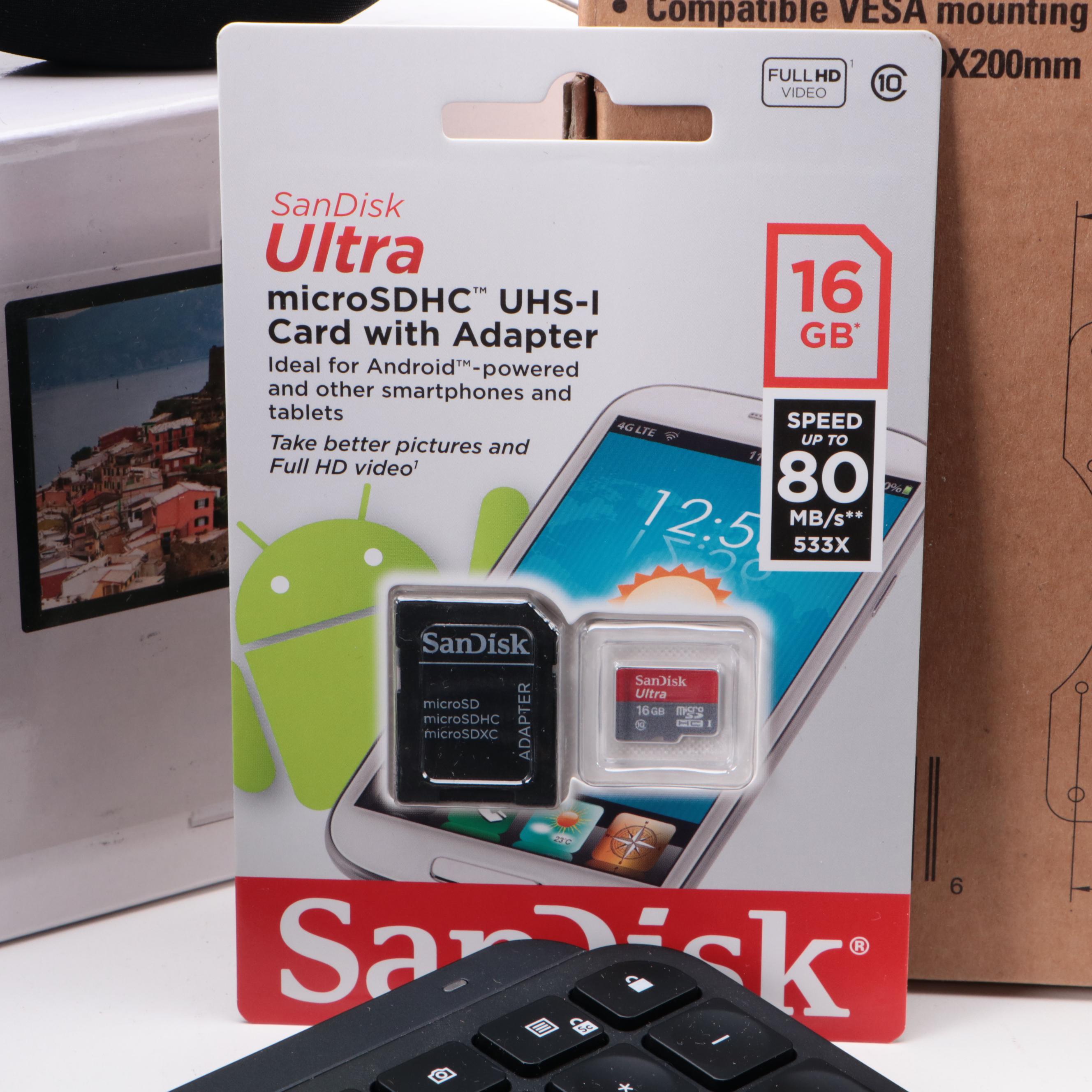 VIVO Computer Monitor Mount with NETGEAR Prosafe 5 Port Gigabit Switch, and More