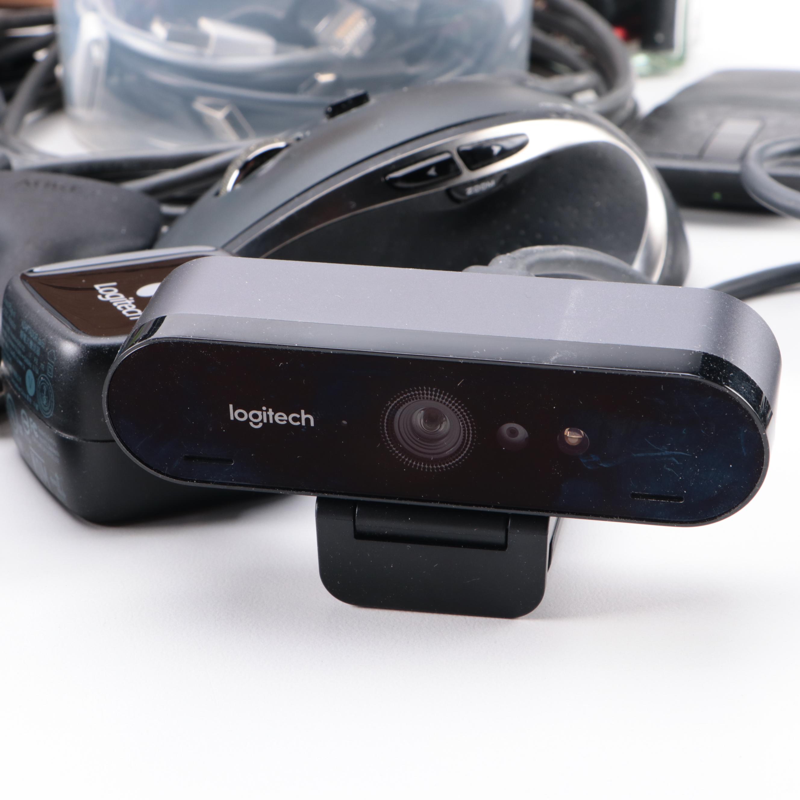 VIVO Computer Monitor Mount with NETGEAR Prosafe 5 Port Gigabit Switch, and More