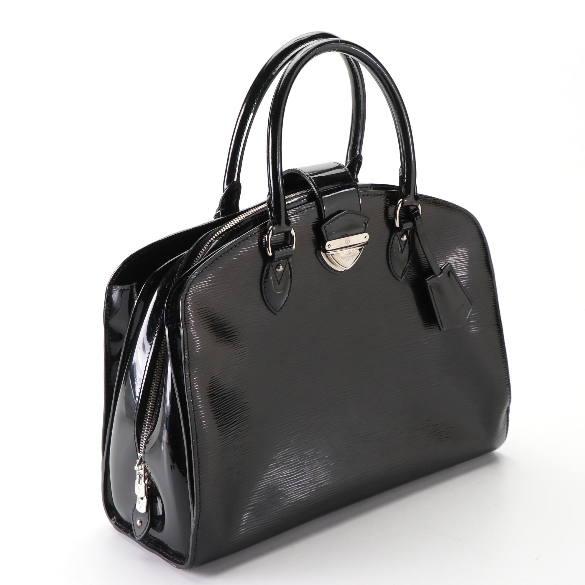 Louis Vuitton Pont-Neuf Bag in Black Electric Epi Leather