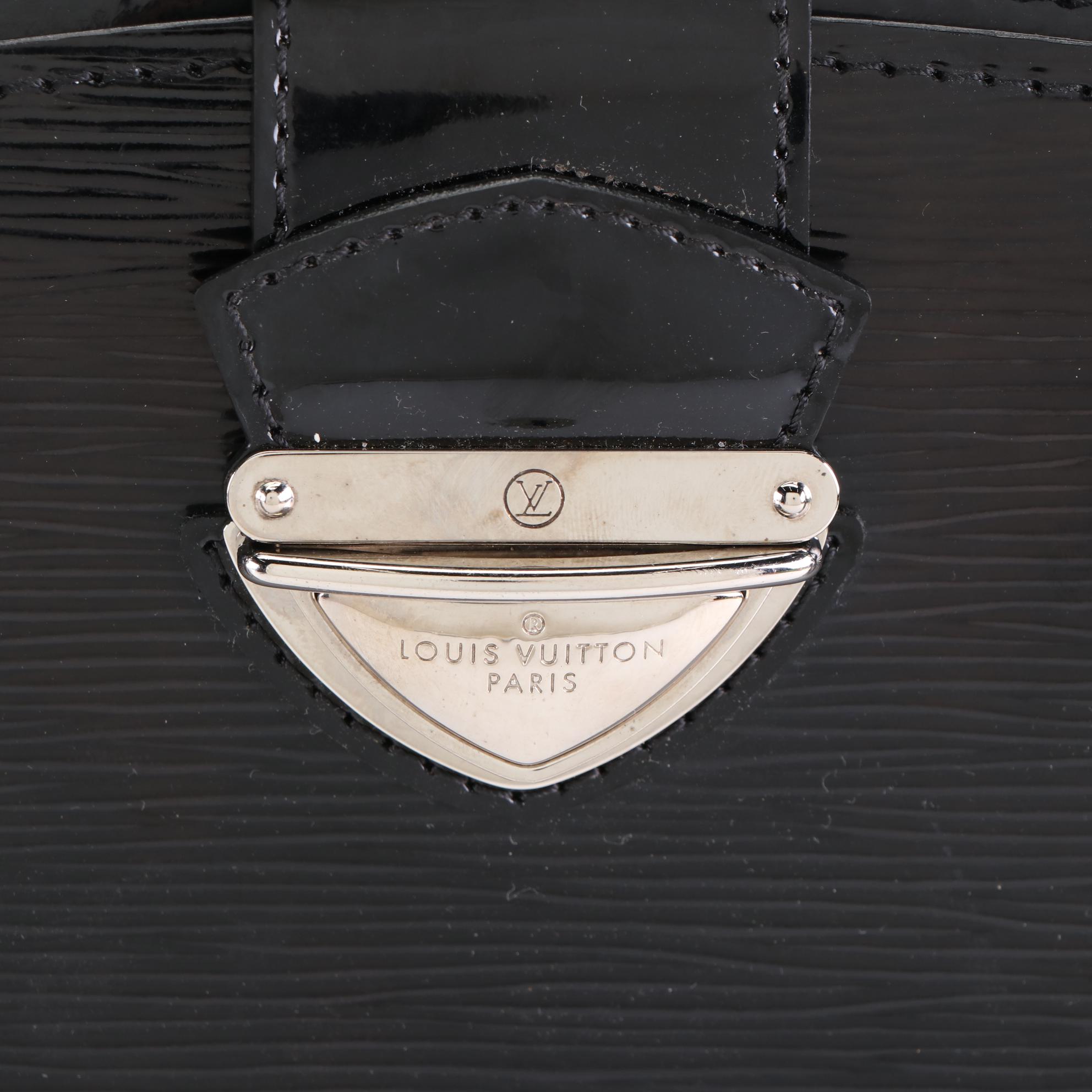 Louis Vuitton Pont-Neuf Bag in Black Electric Epi Leather