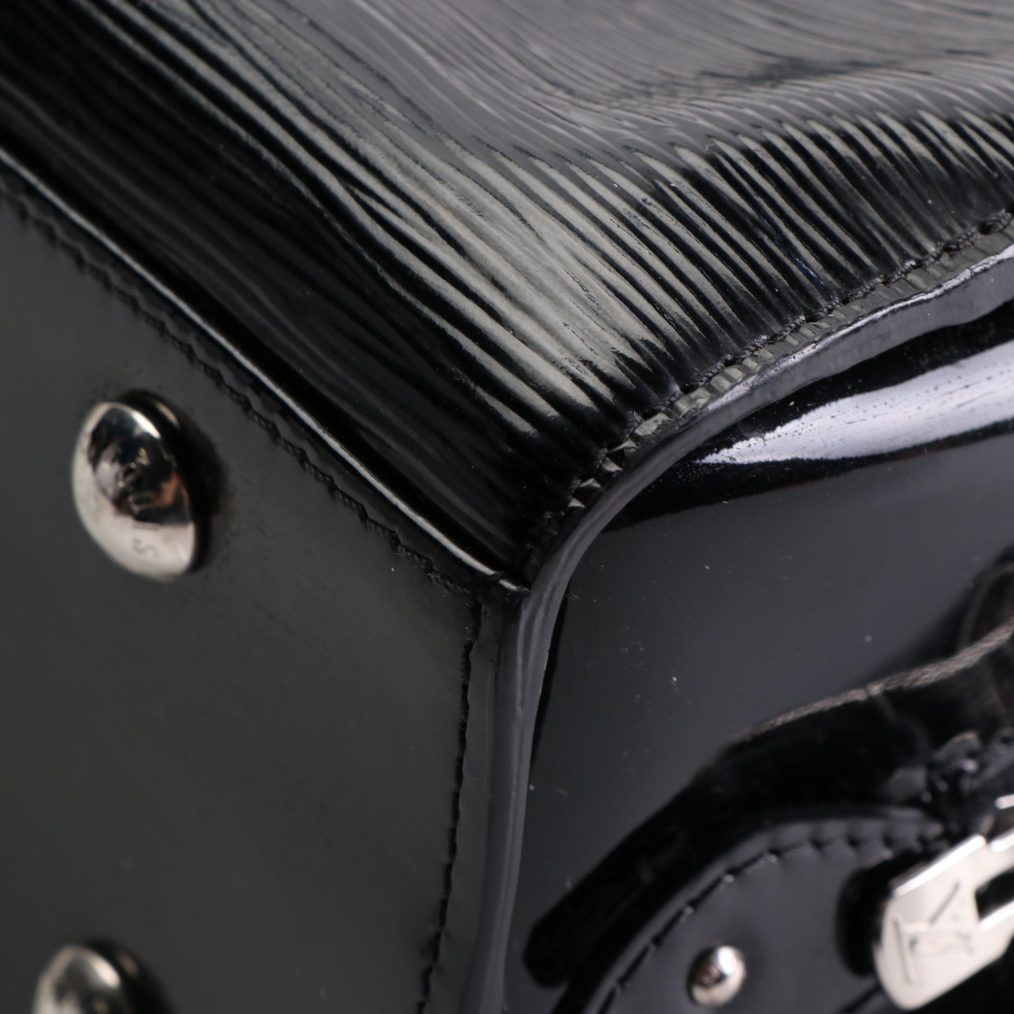Louis Vuitton Pont-Neuf Bag in Black Electric Epi Leather