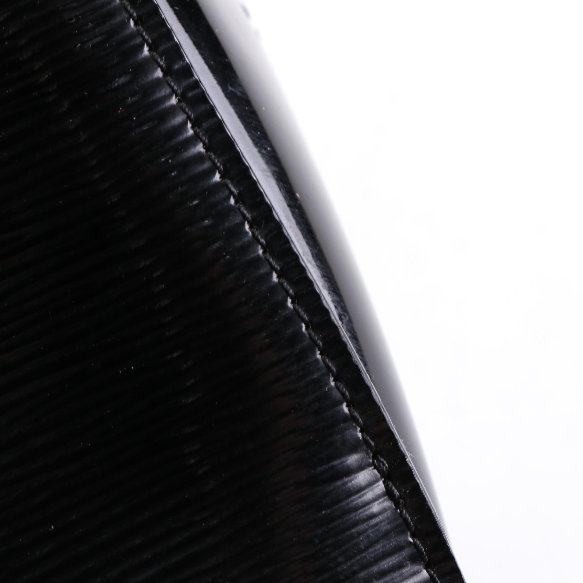 Louis Vuitton Pont-Neuf Bag in Black Electric Epi Leather