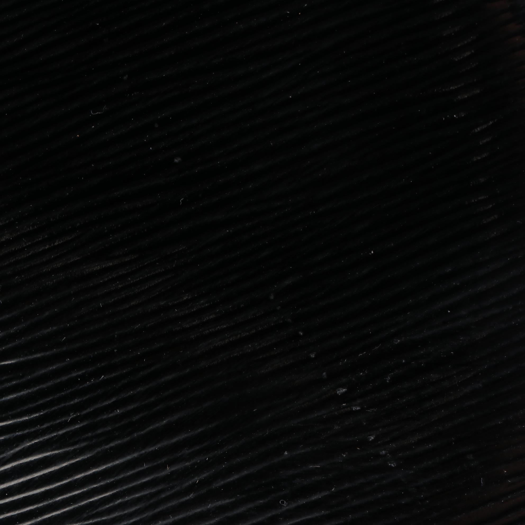 Louis Vuitton Pont-Neuf Bag in Black Electric Epi Leather