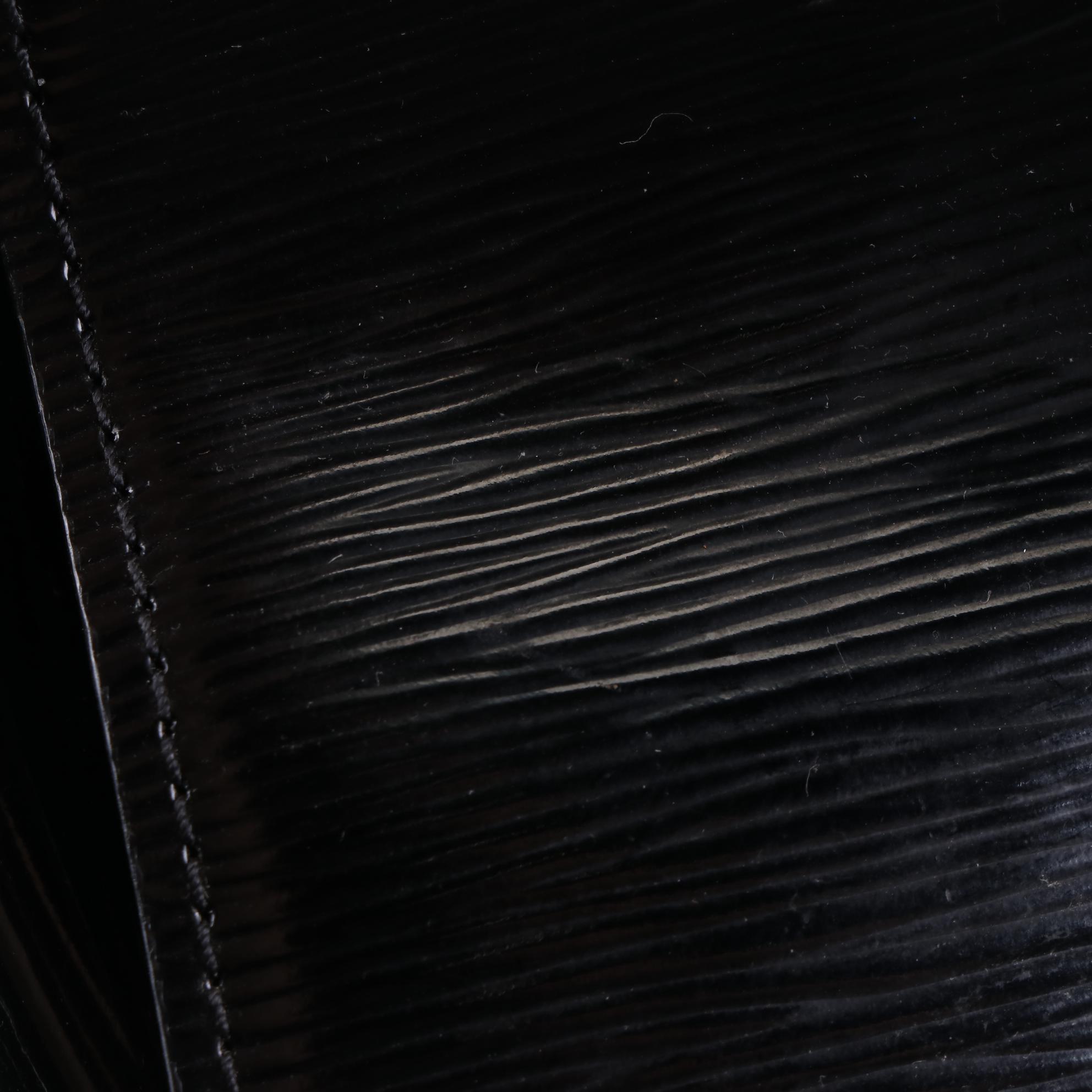 Louis Vuitton Pont-Neuf Bag in Black Electric Epi Leather