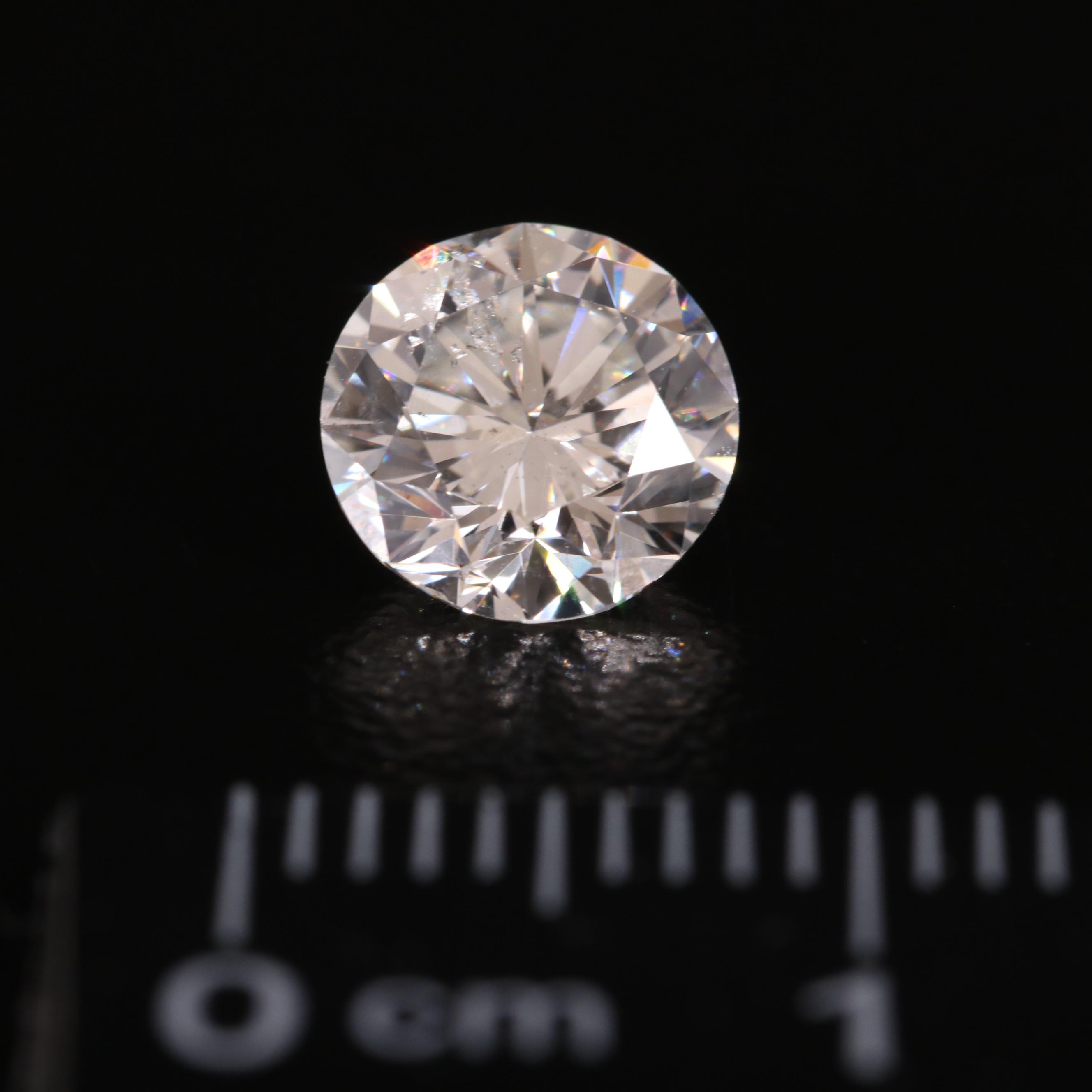 Loose 1.31 CT Diamond with Display Ring