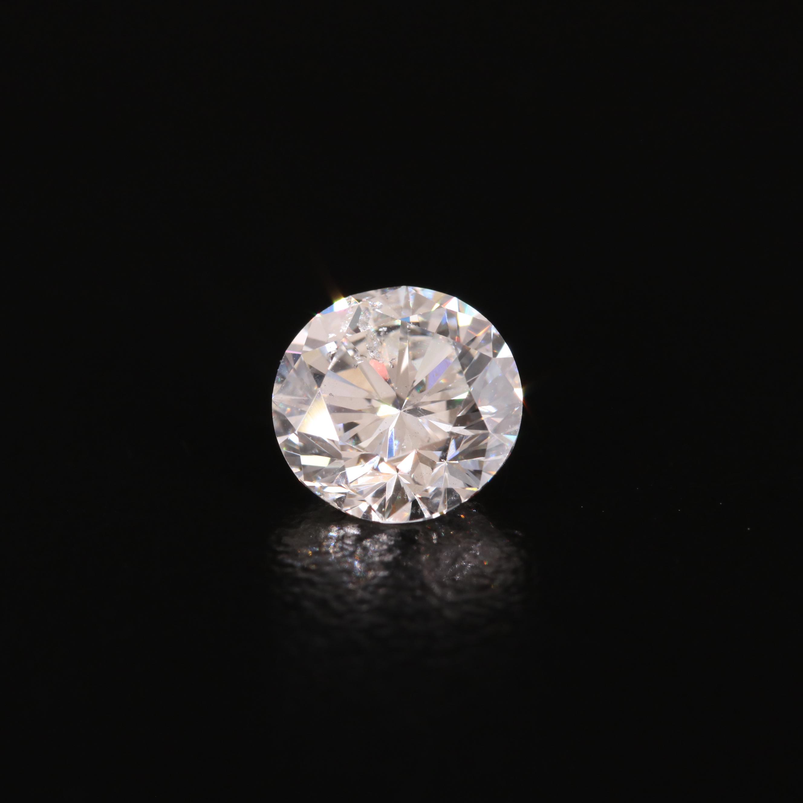 Loose 1.31 CT Diamond with Display Ring