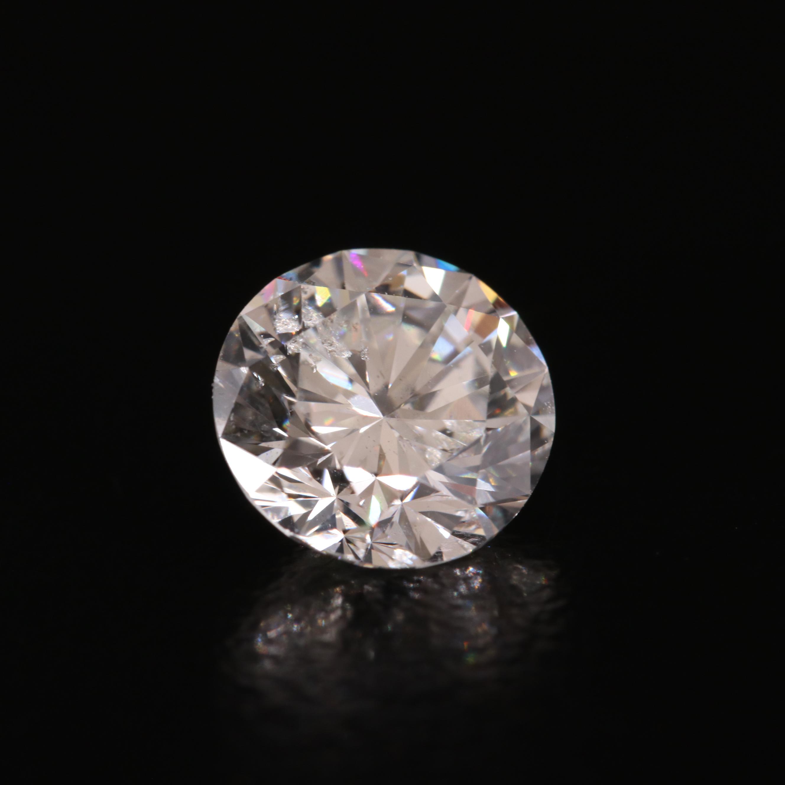 Loose 1.31 CT Diamond with Display Ring
