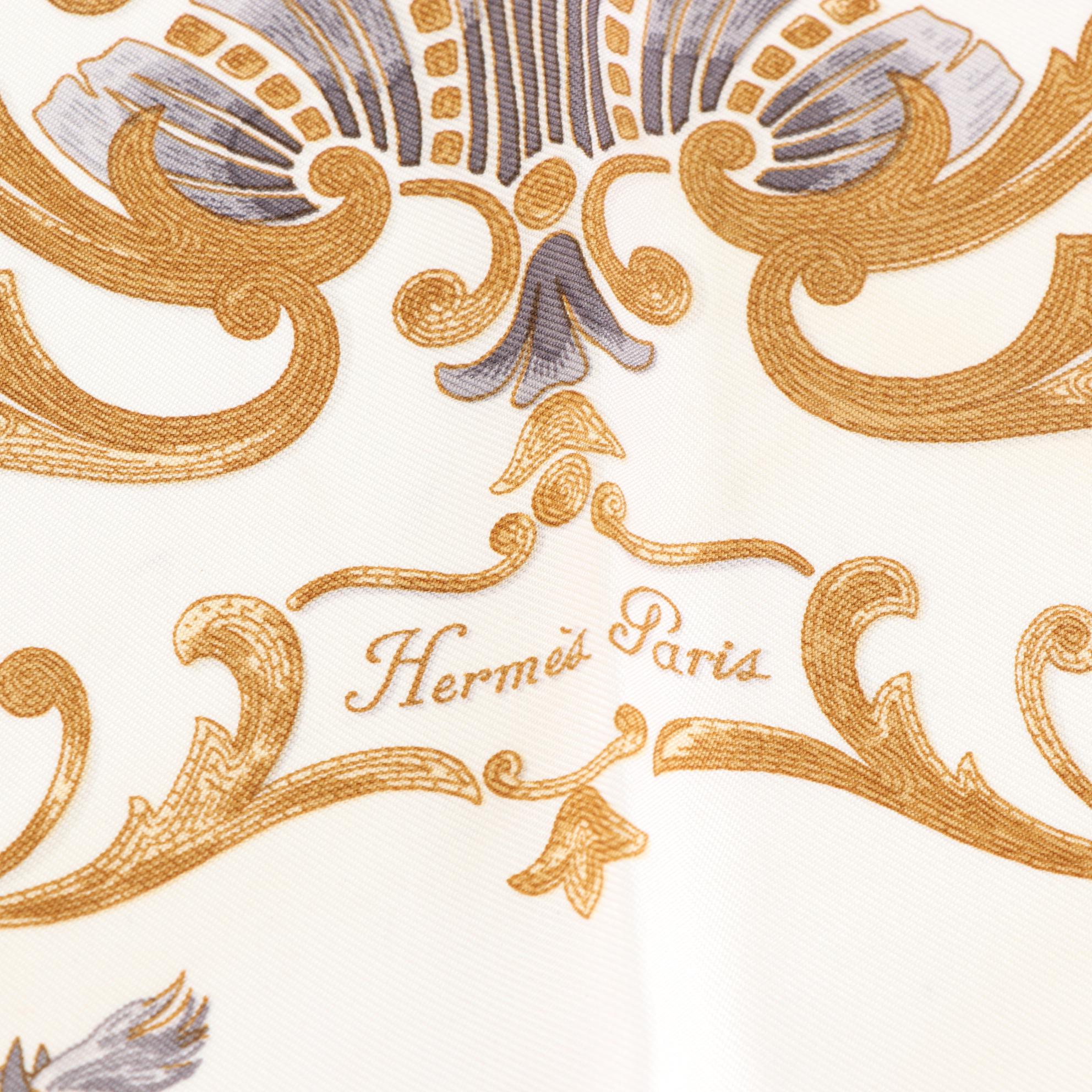 Hermès "Cheval Turc" Scarf 45 in Silk Twill