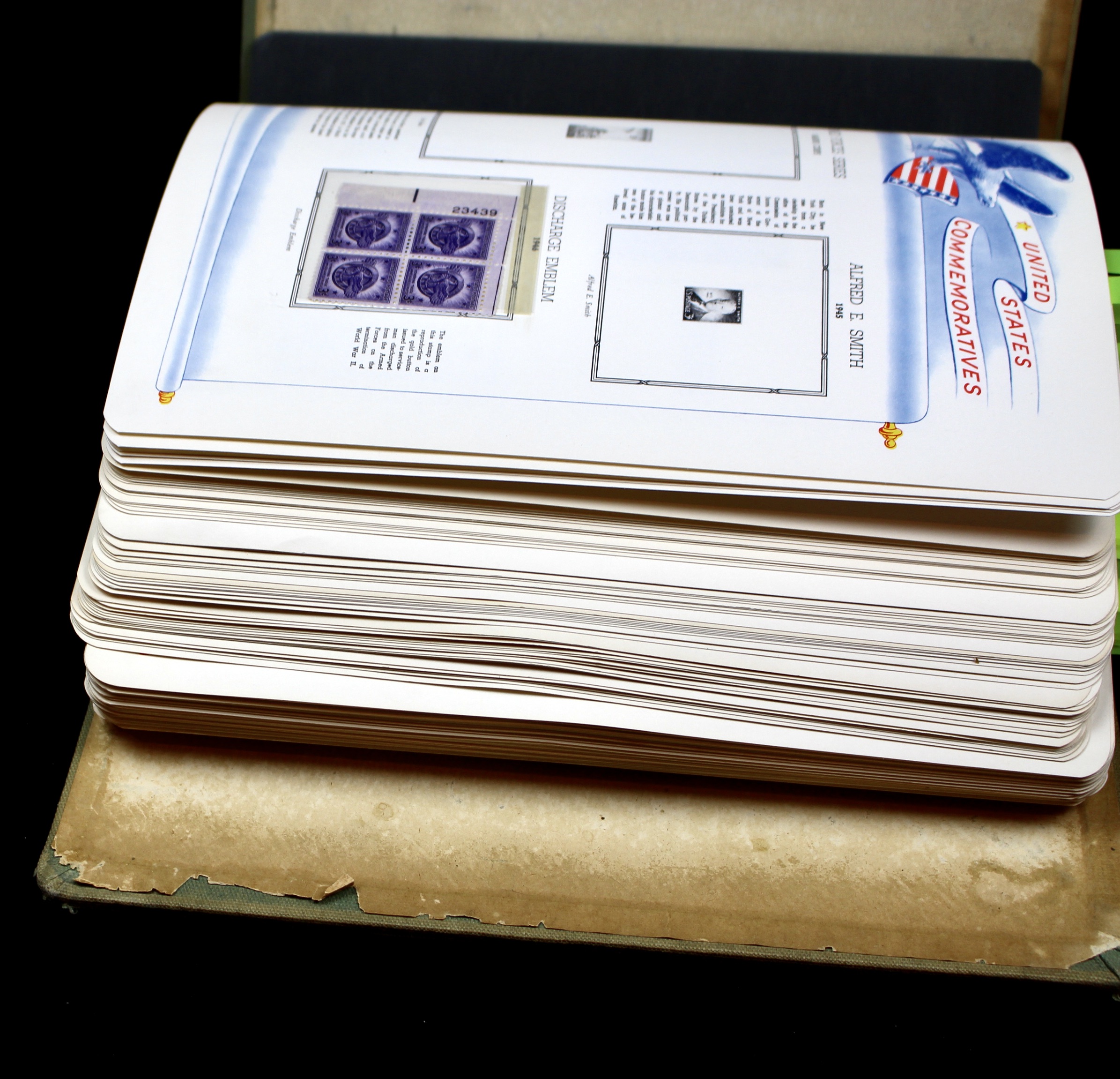 U.S. Postage Stamp Plate Block Collection, 1945 to 1973