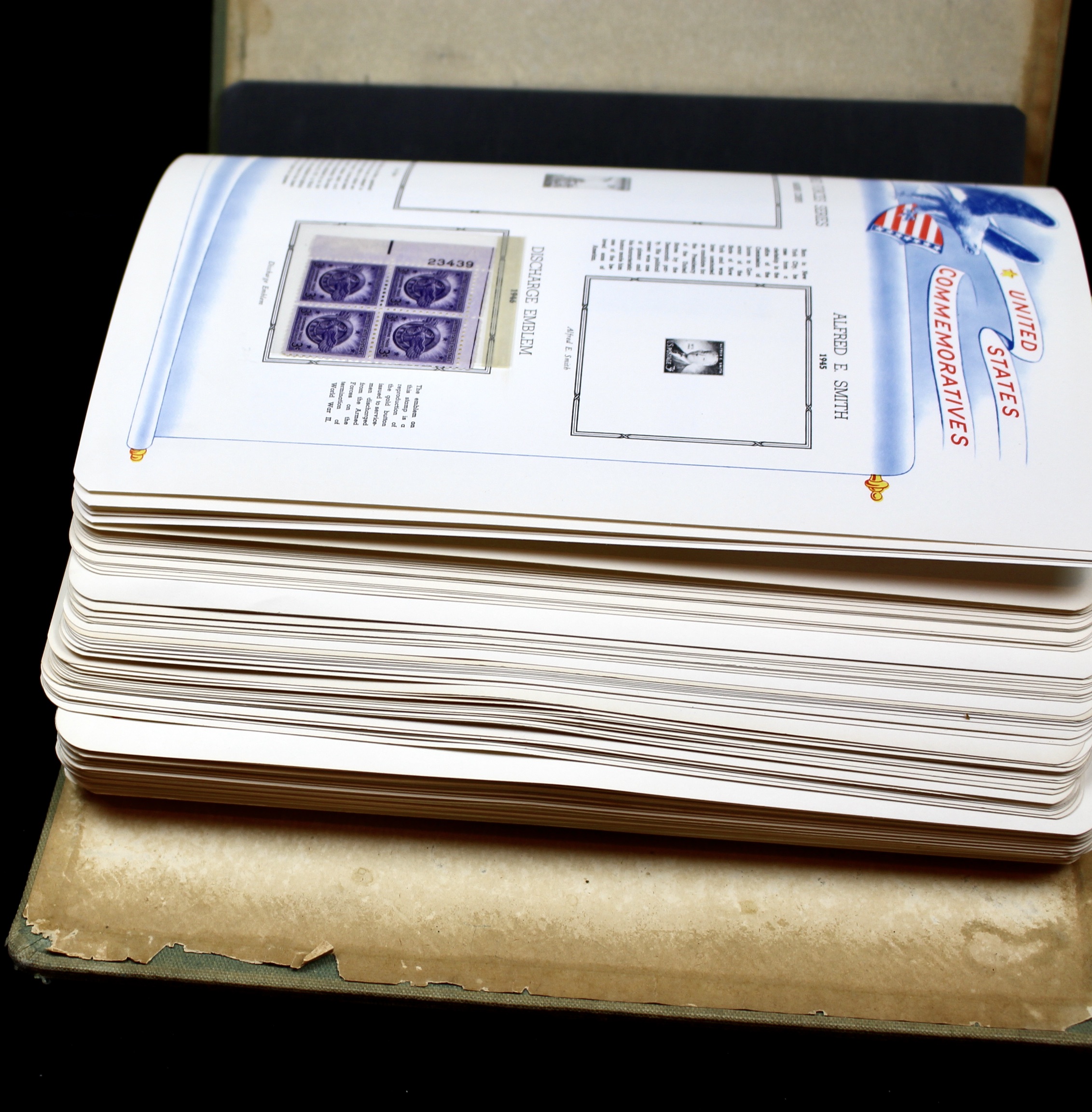 U.S. Postage Stamp Plate Block Collection, 1945 to 1973