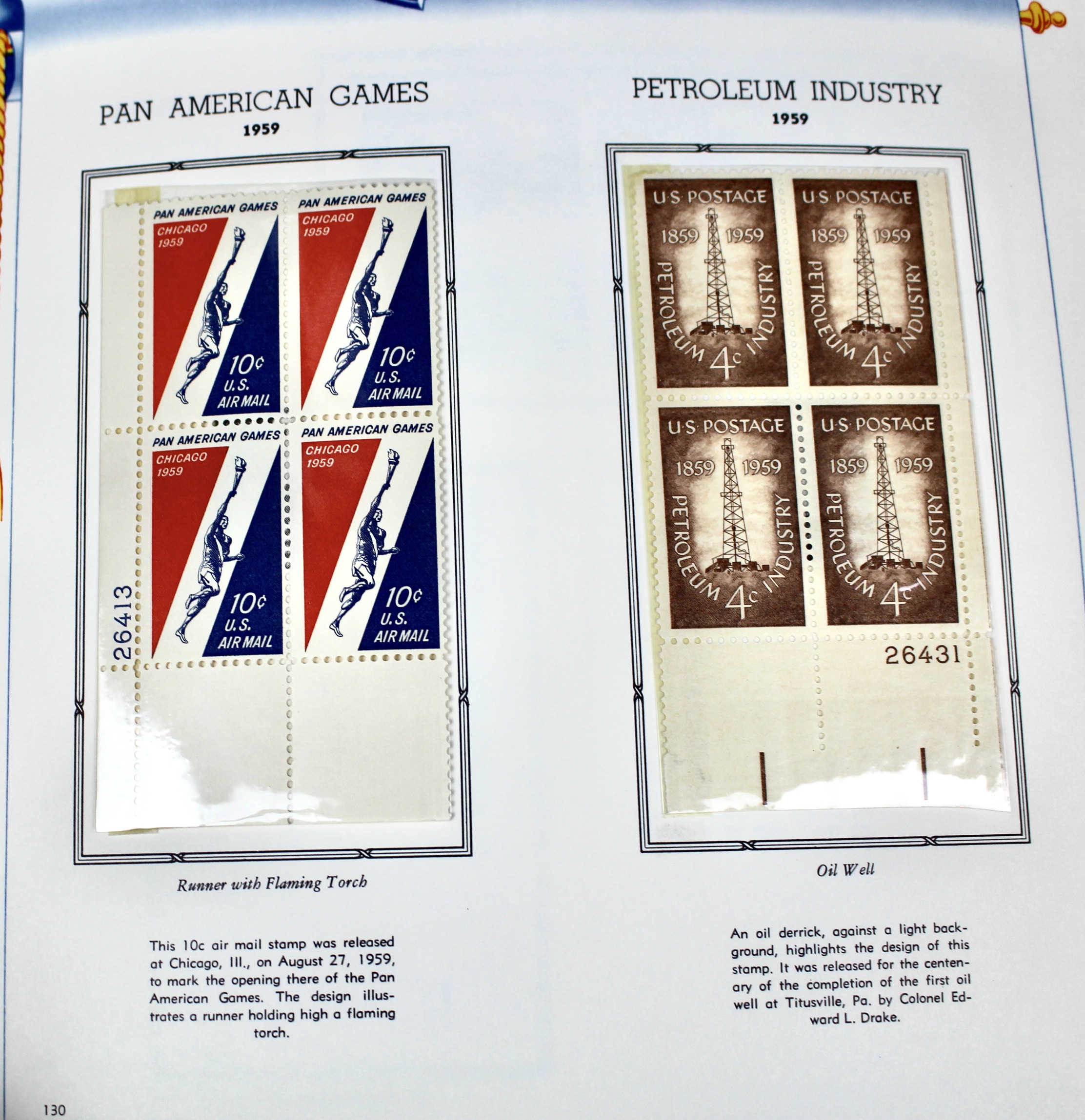 U.S. Postage Stamp Plate Block Collection, 1945 to 1973