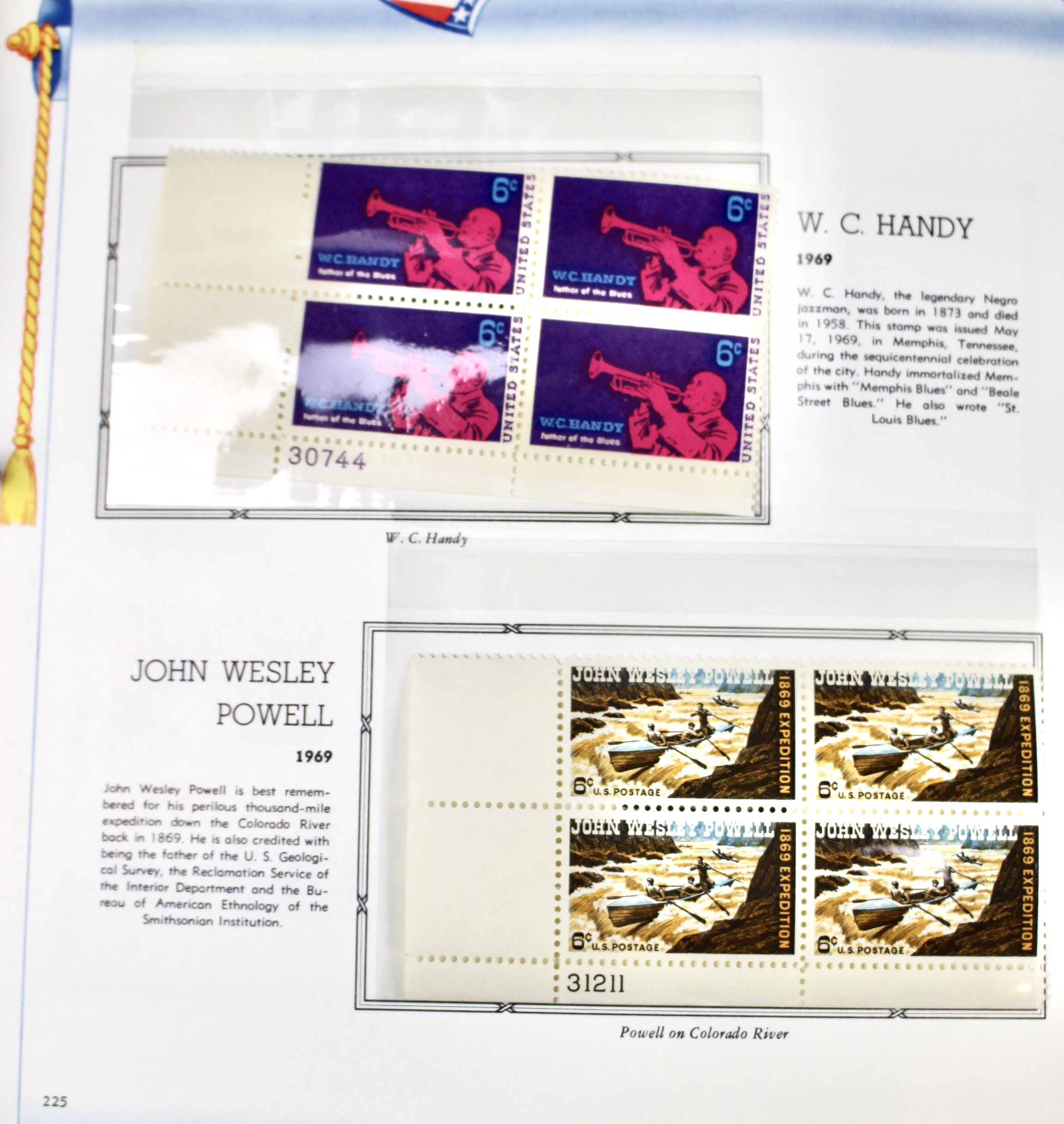 U.S. Postage Stamp Plate Block Collection, 1945 to 1973