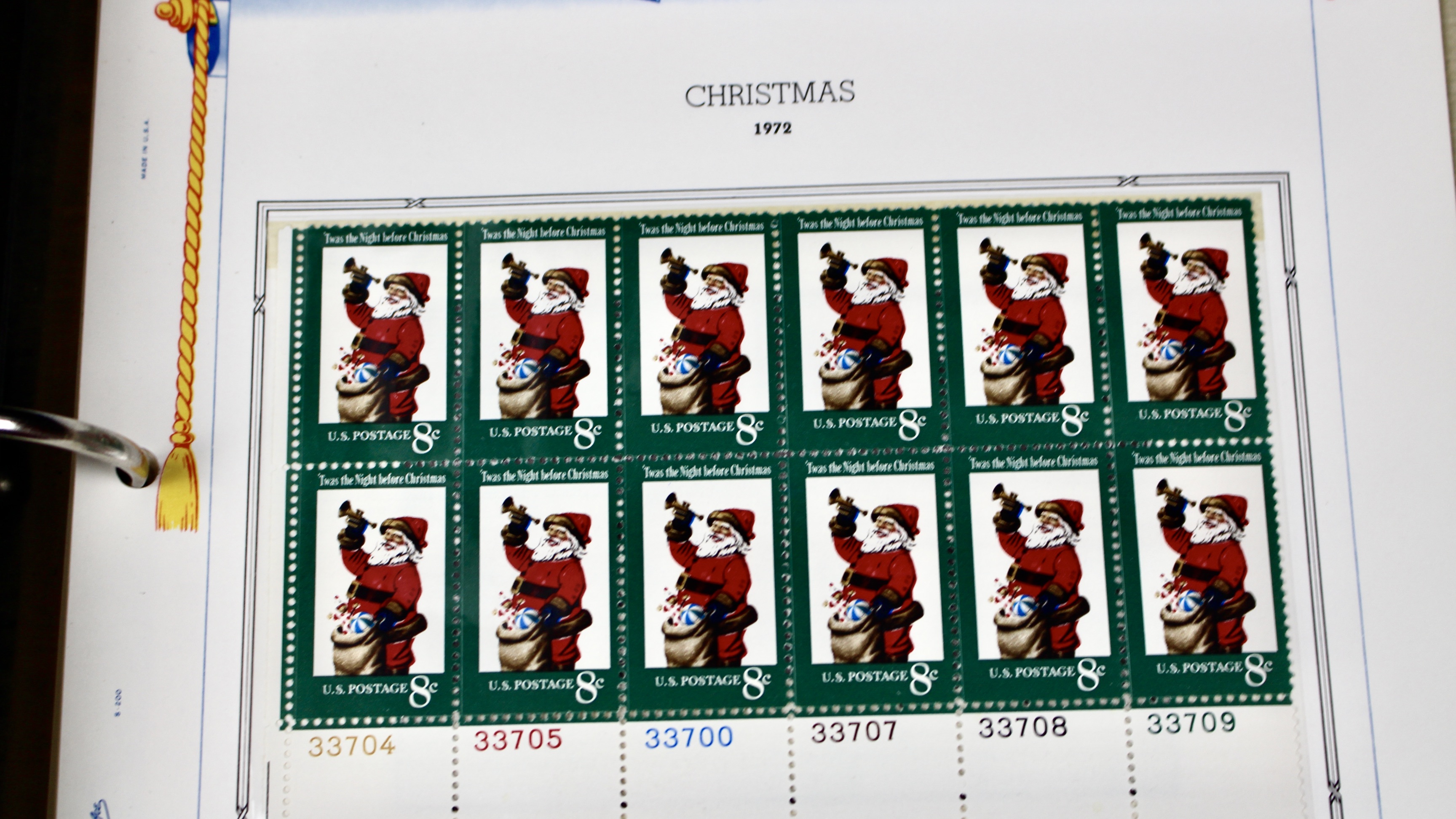 U.S. Postage Stamp Plate Block Collection, 1945 to 1973