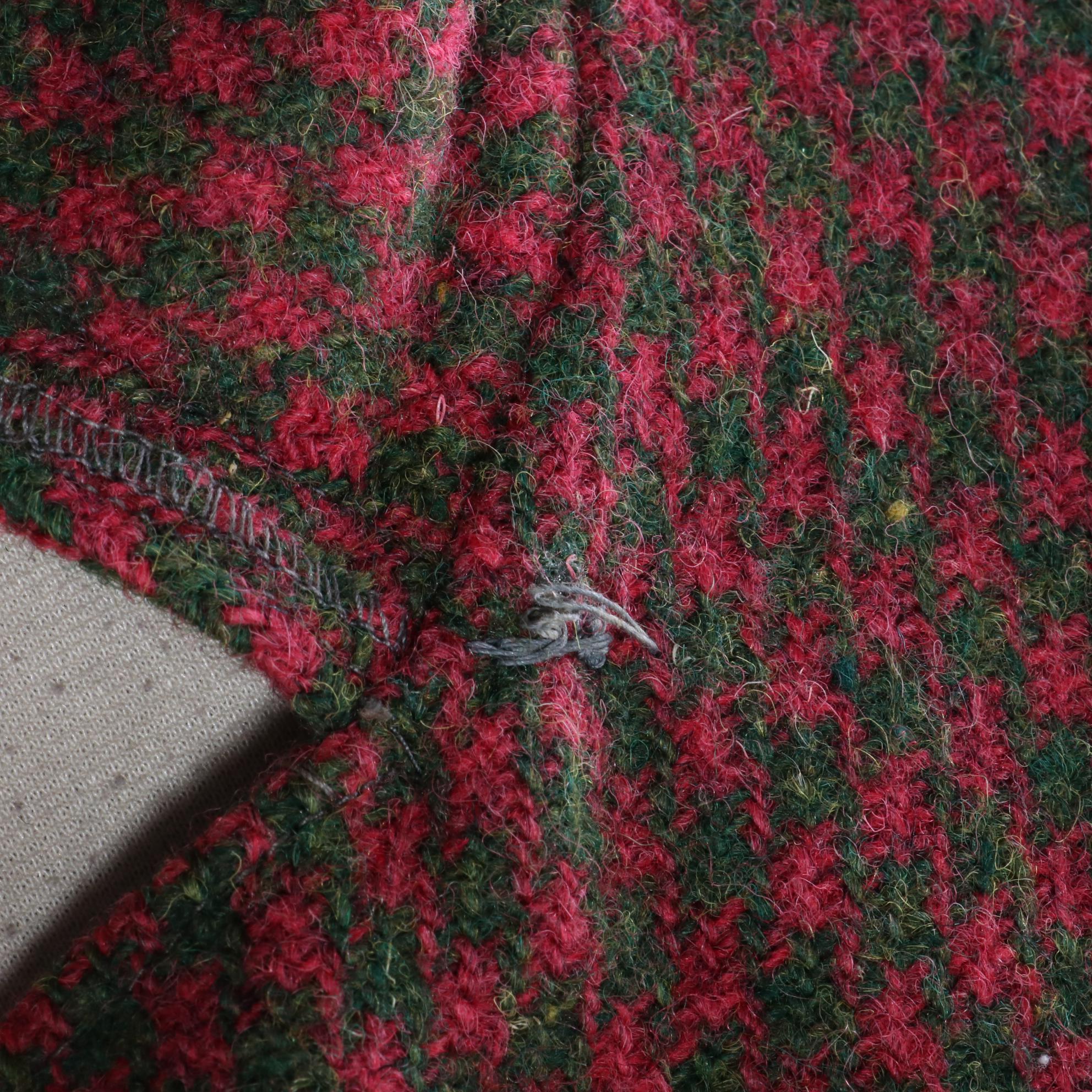Harris Tweed Coat in Scottish Wool Houndstooth