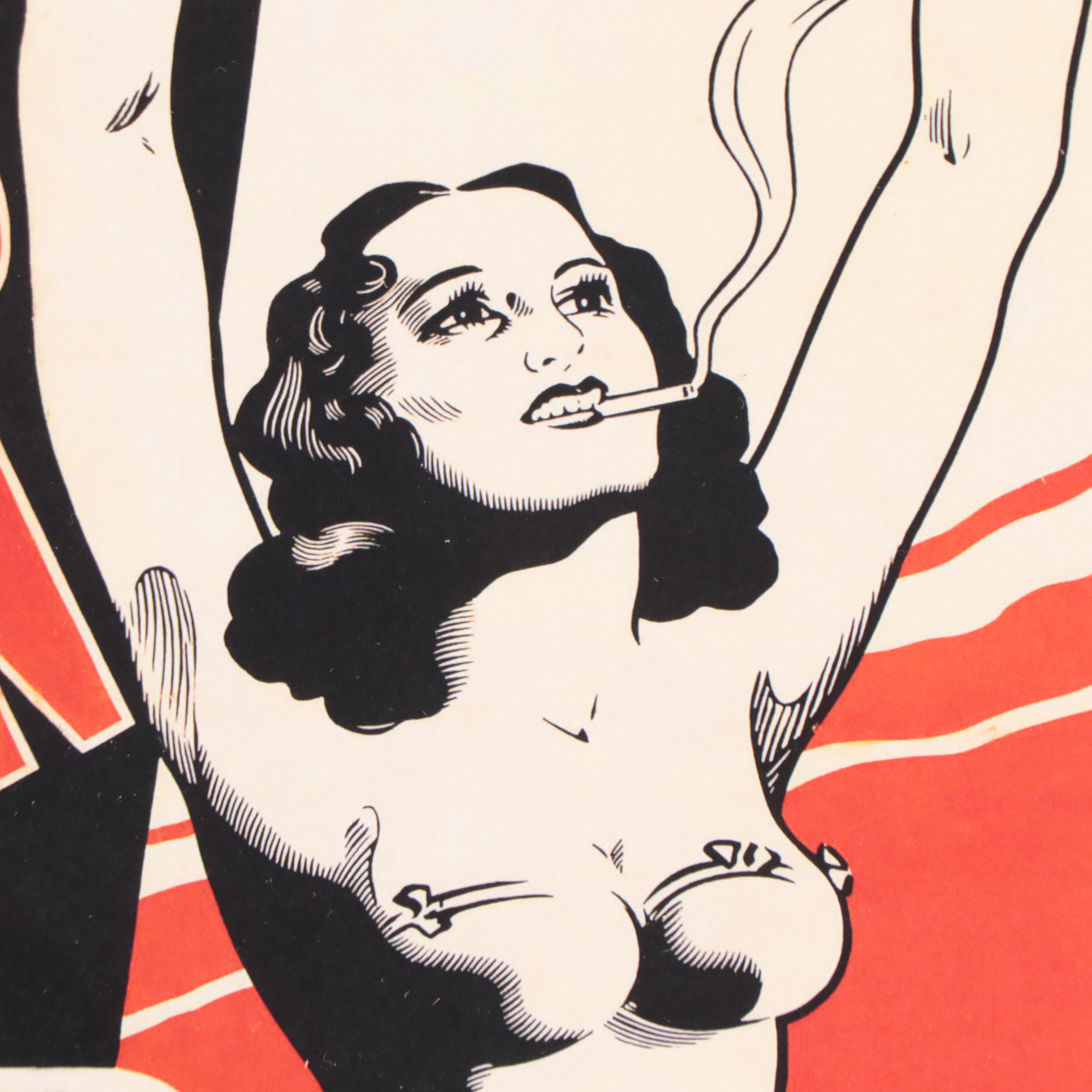 Offset Lithograph Marijuana Propaganda Poster, 21st Century