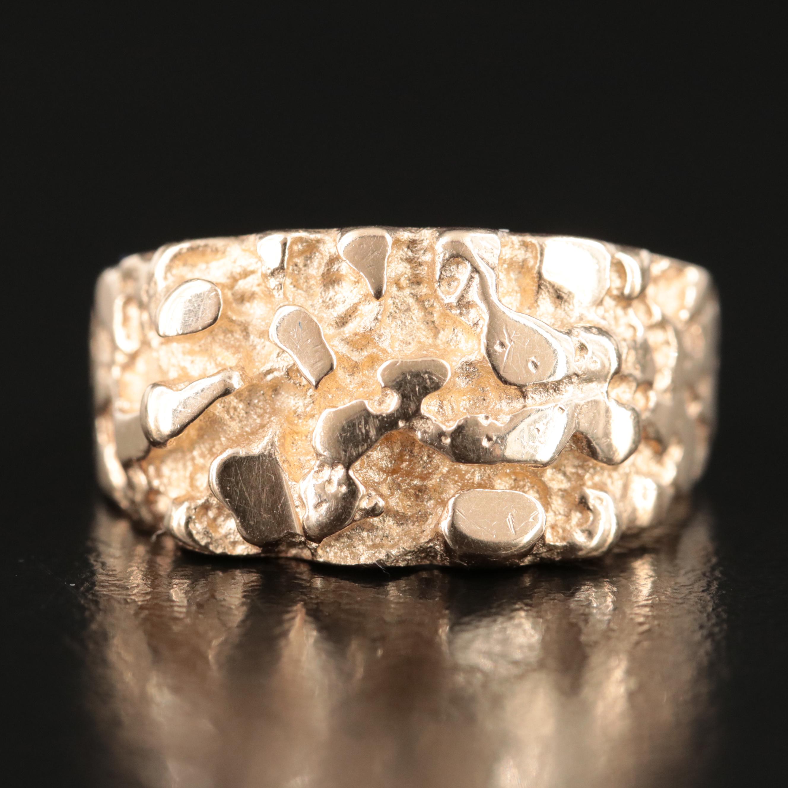 14K Nugget Ring