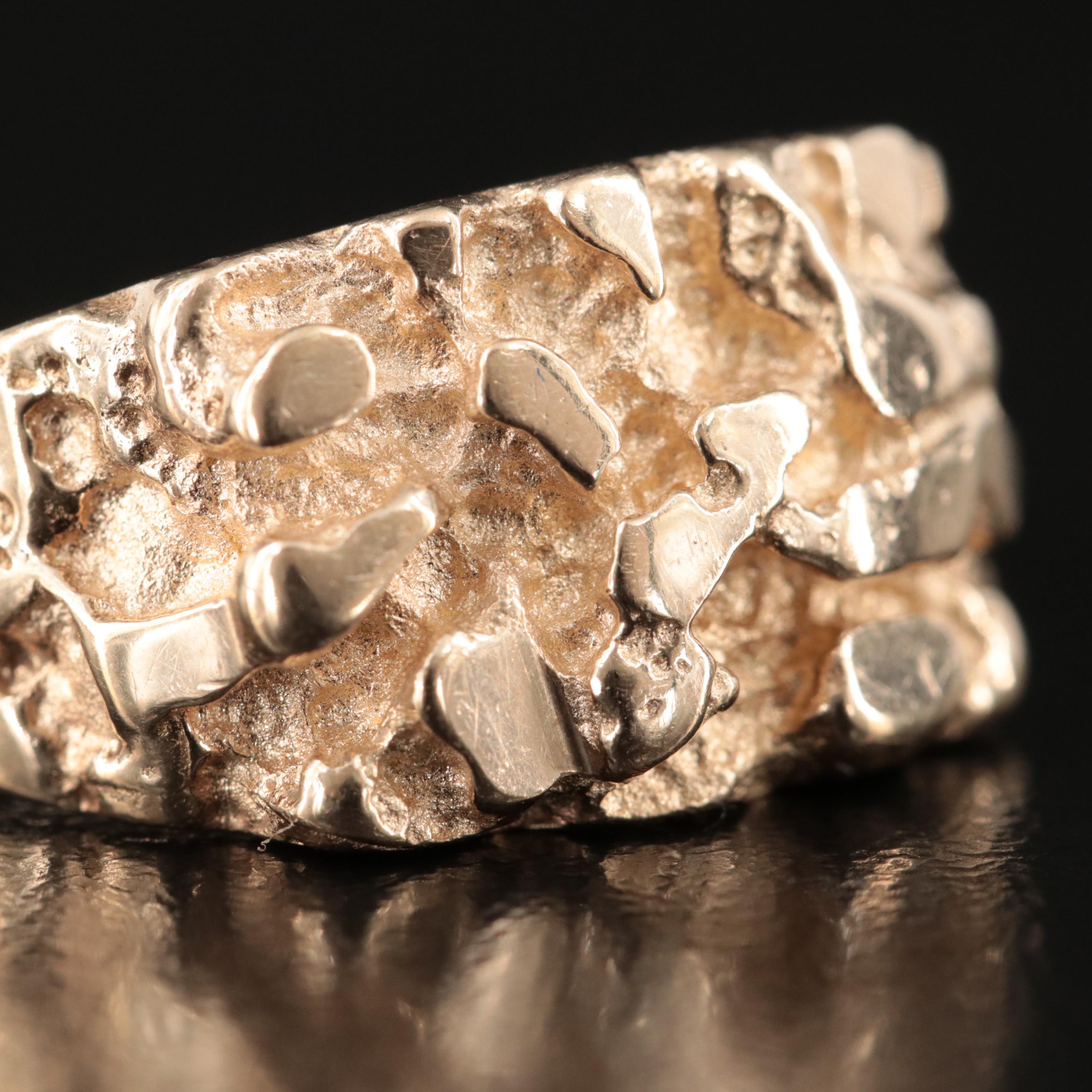 14K Nugget Ring