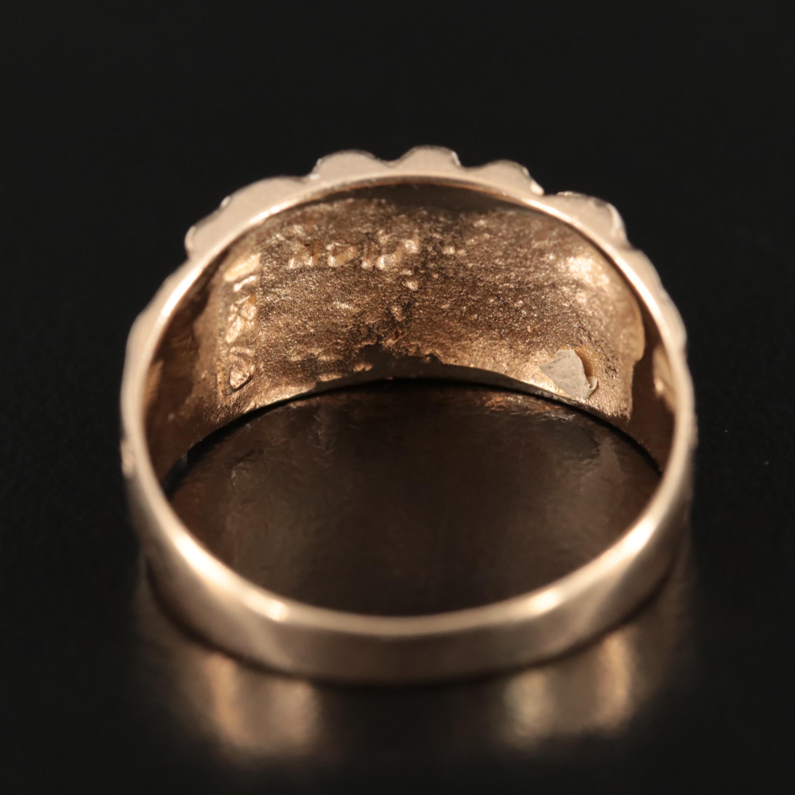 14K Nugget Ring