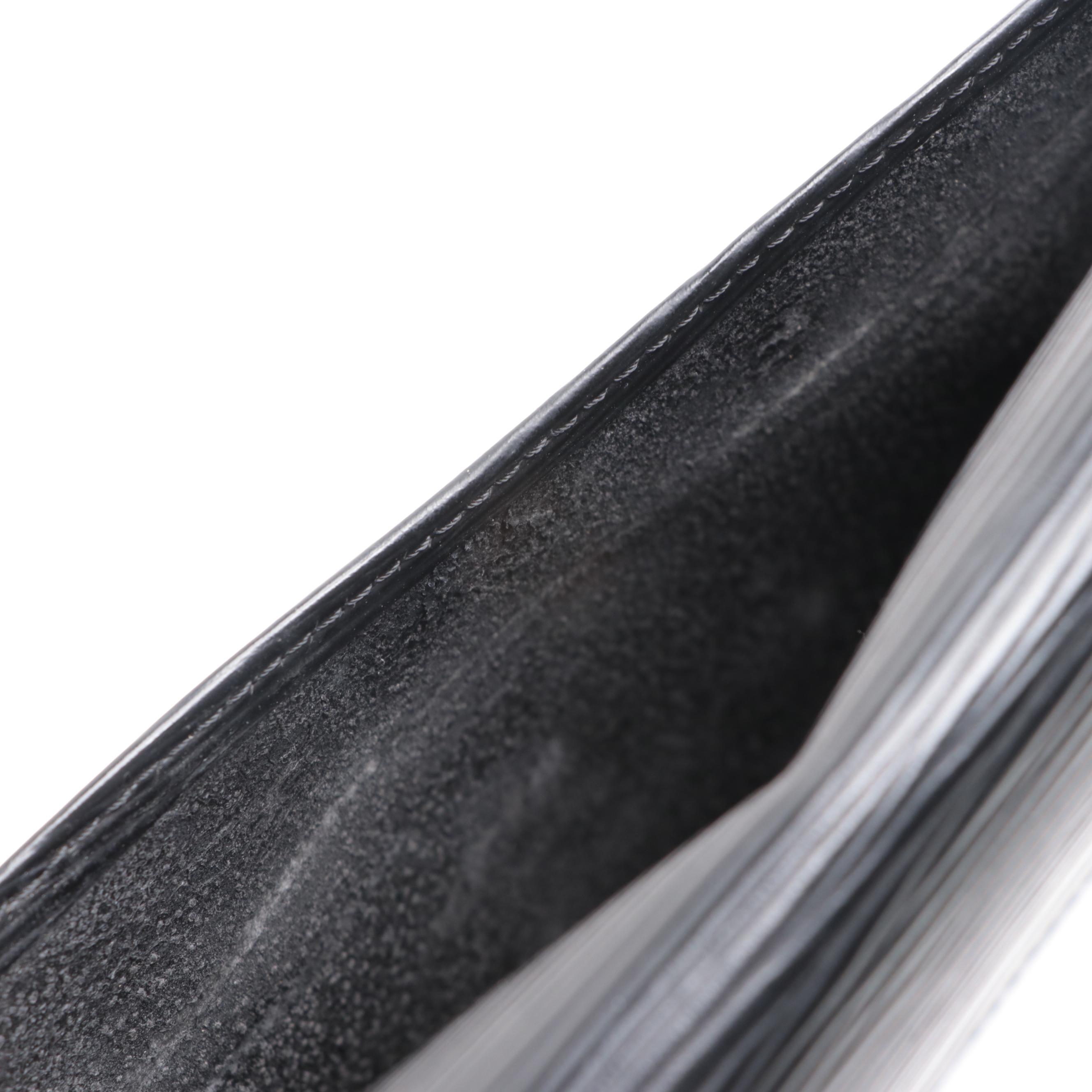 Louis Vuitton Art Deco Clutch Bag in Black Epi Leather