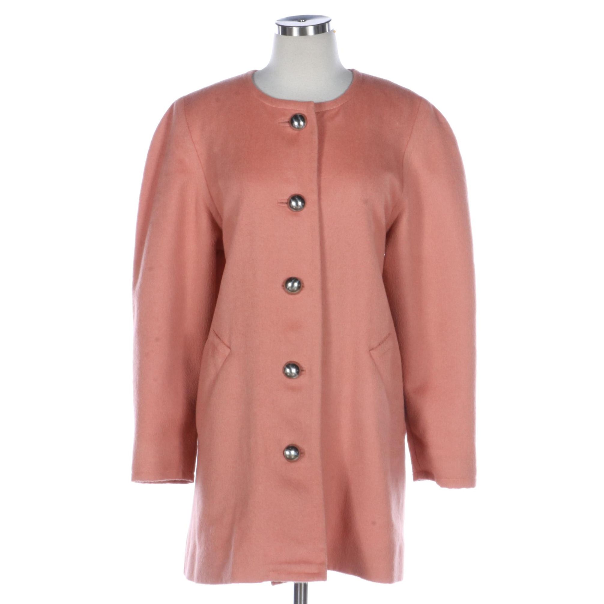 The Peruvian Collection Short Coat in Alpaca