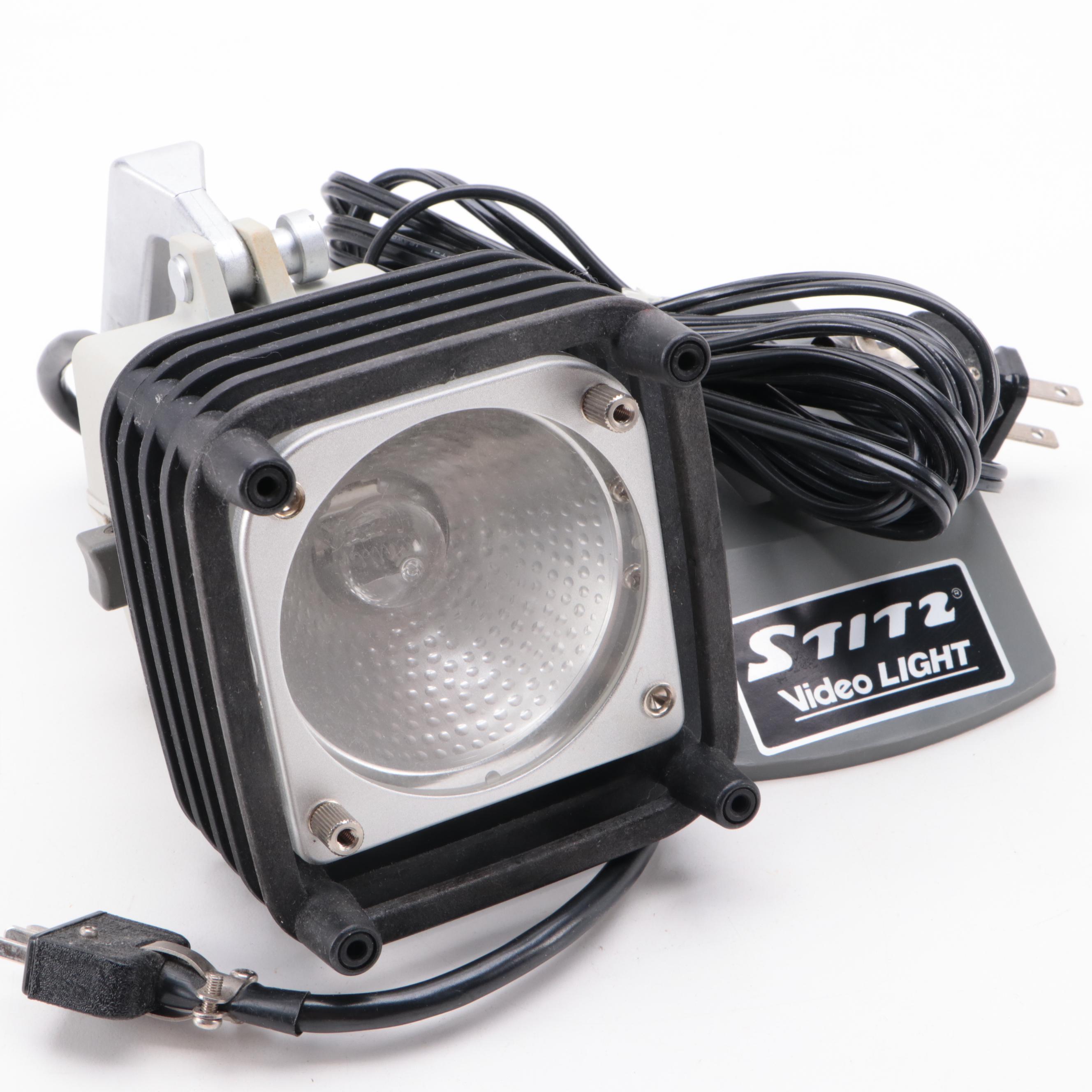 Stitz Movie Light with Sylvania Sun Gun and Brumberger Slide Viewer