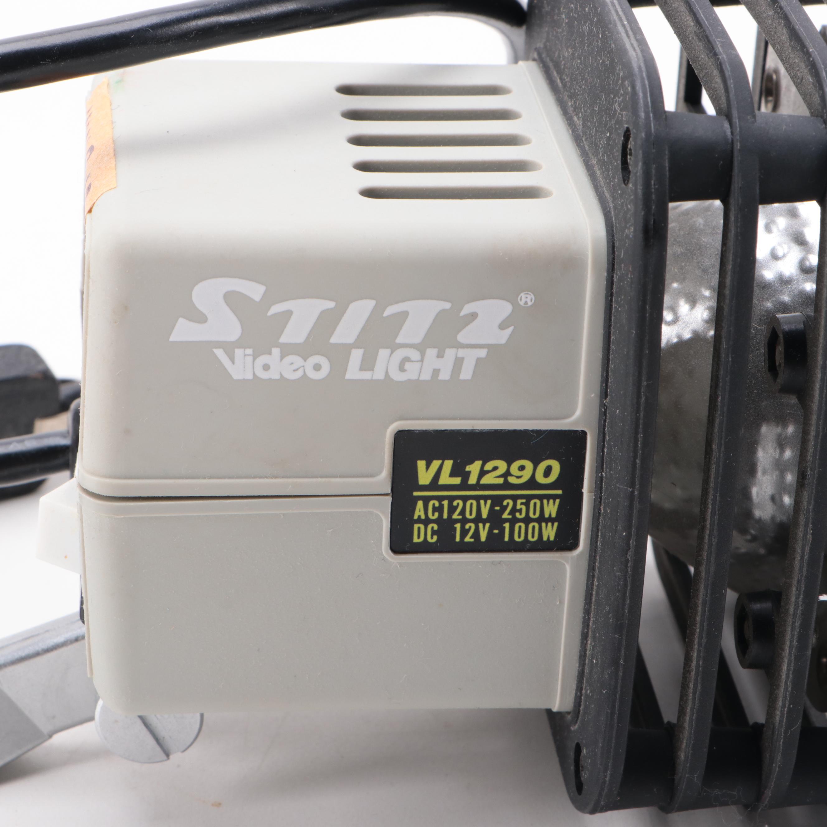 Stitz Movie Light with Sylvania Sun Gun and Brumberger Slide Viewer