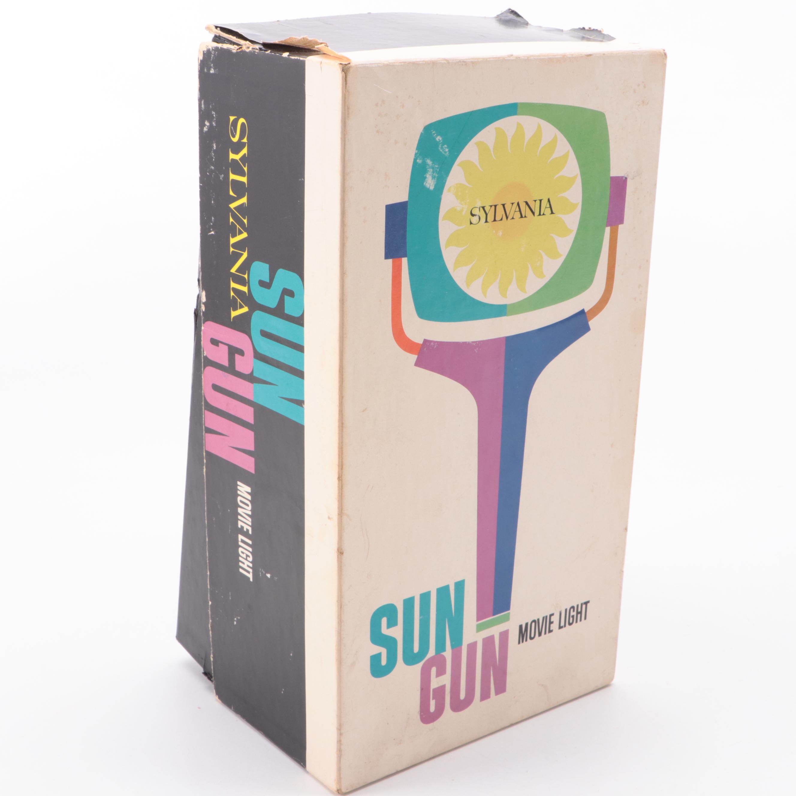 Stitz Movie Light with Sylvania Sun Gun and Brumberger Slide Viewer