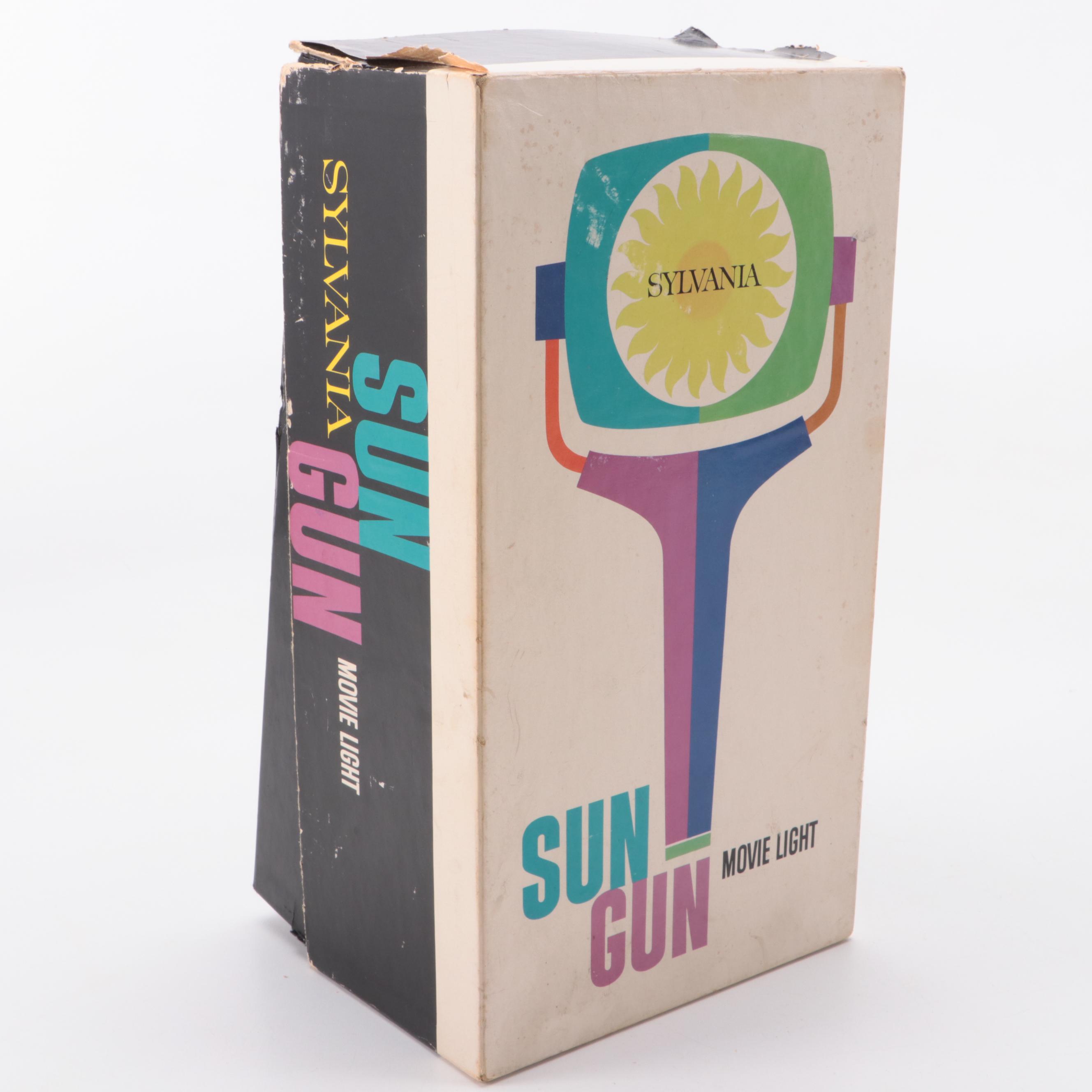 Stitz Movie Light with Sylvania Sun Gun and Brumberger Slide Viewer