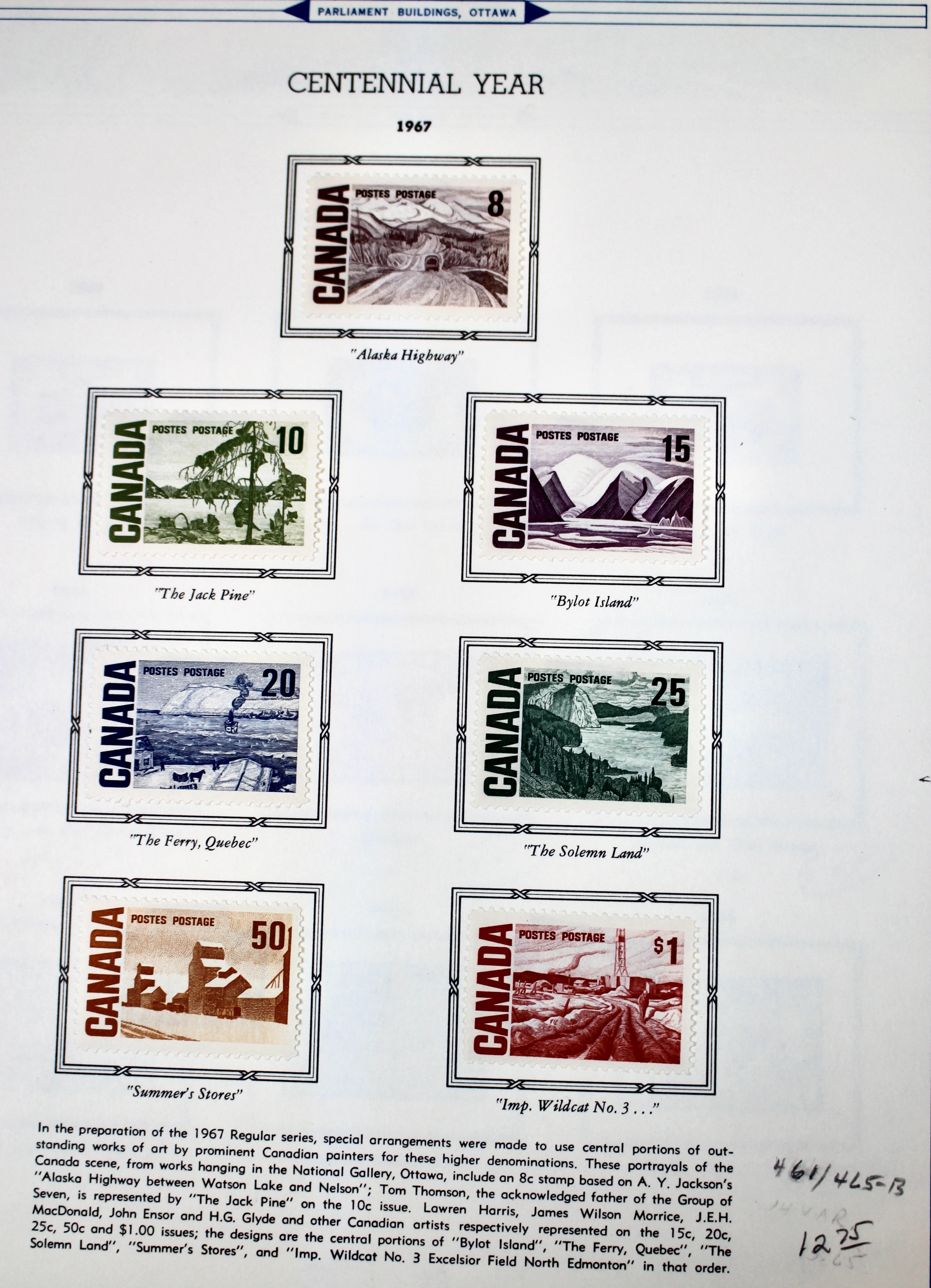 Mint and Used Canada Postage Stamp Collection