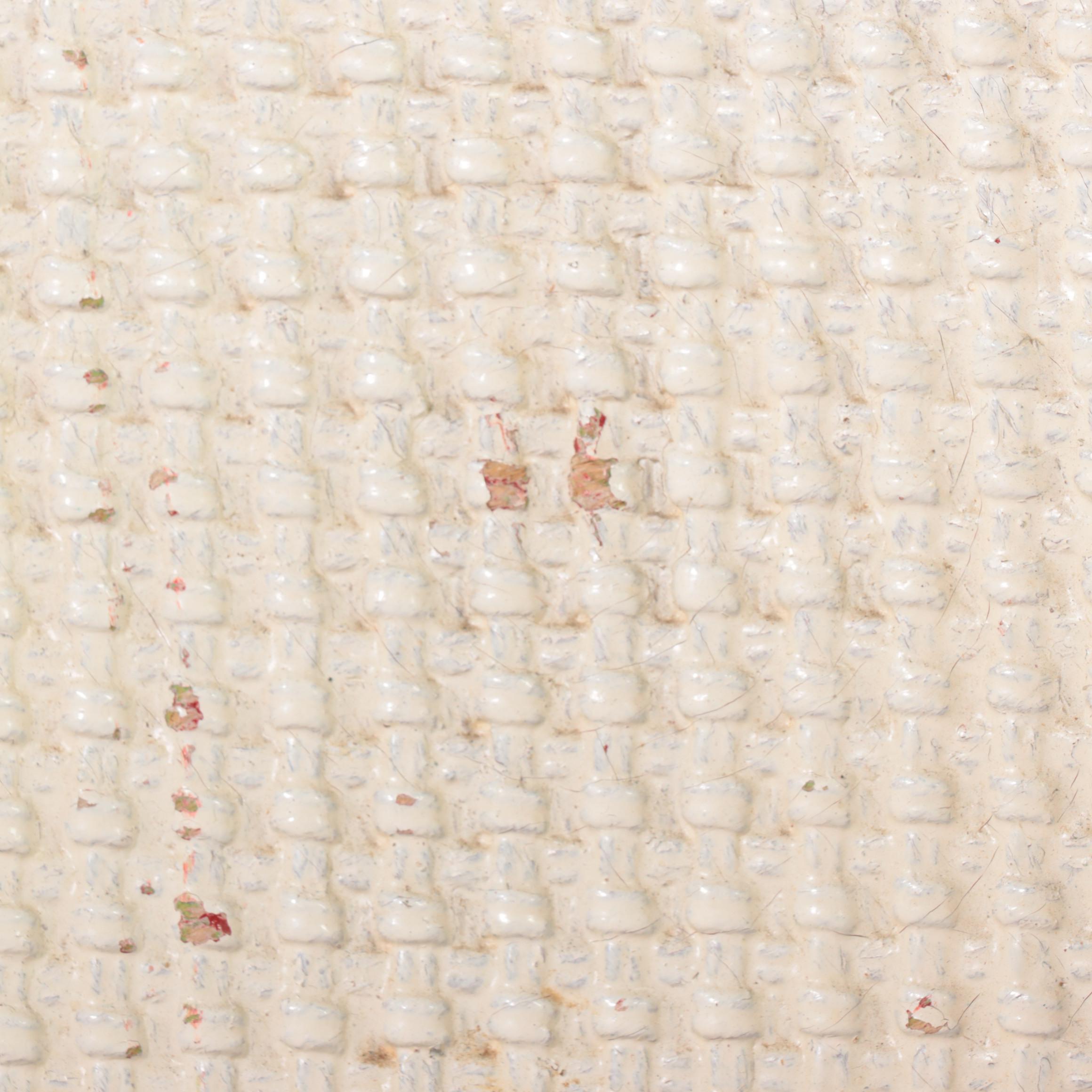 White-Painted Wicker and Hardwood Child's Rocker, Early 20th Century